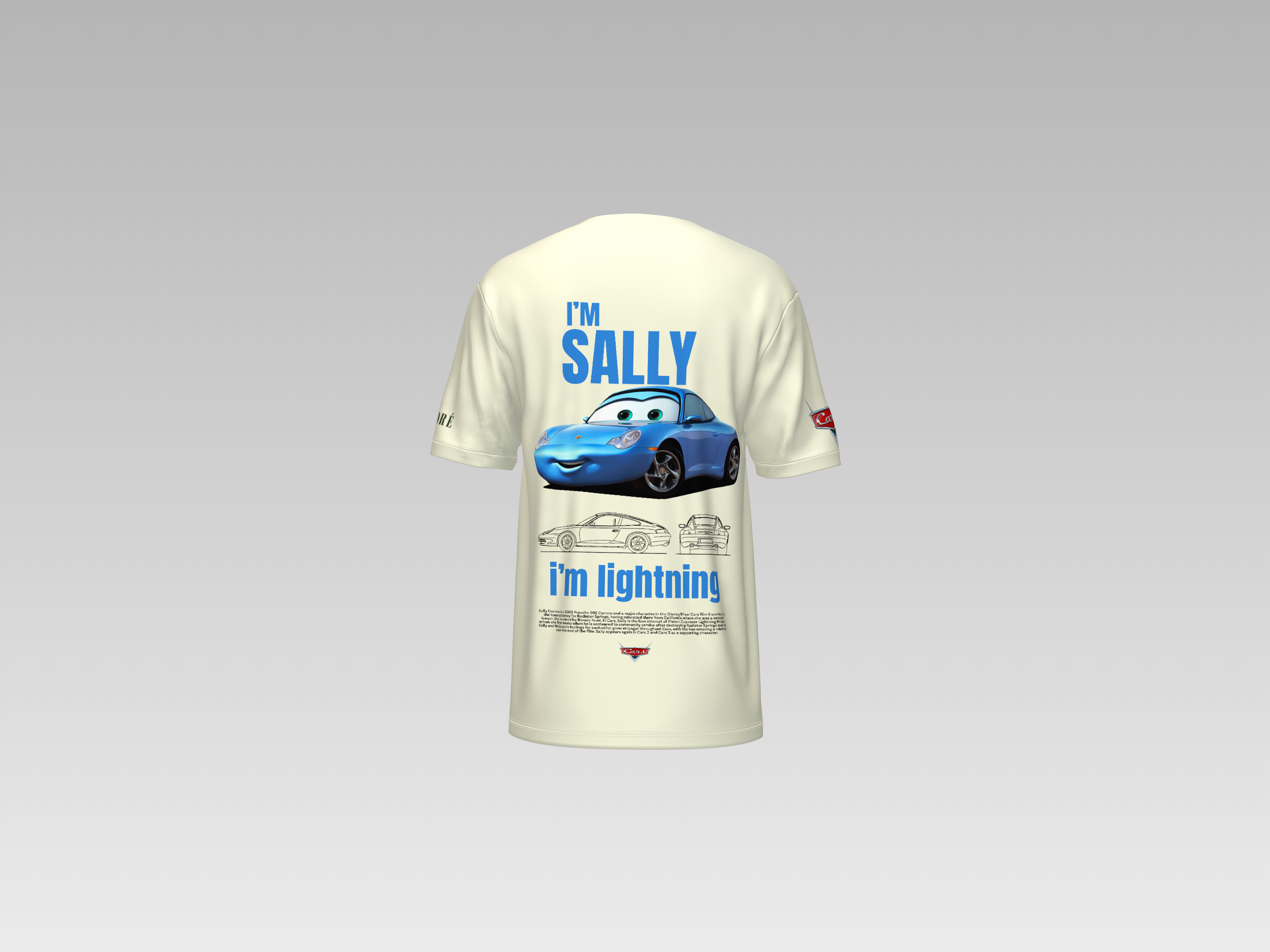 I AM LIGHTING PRINTED T-SHIRT