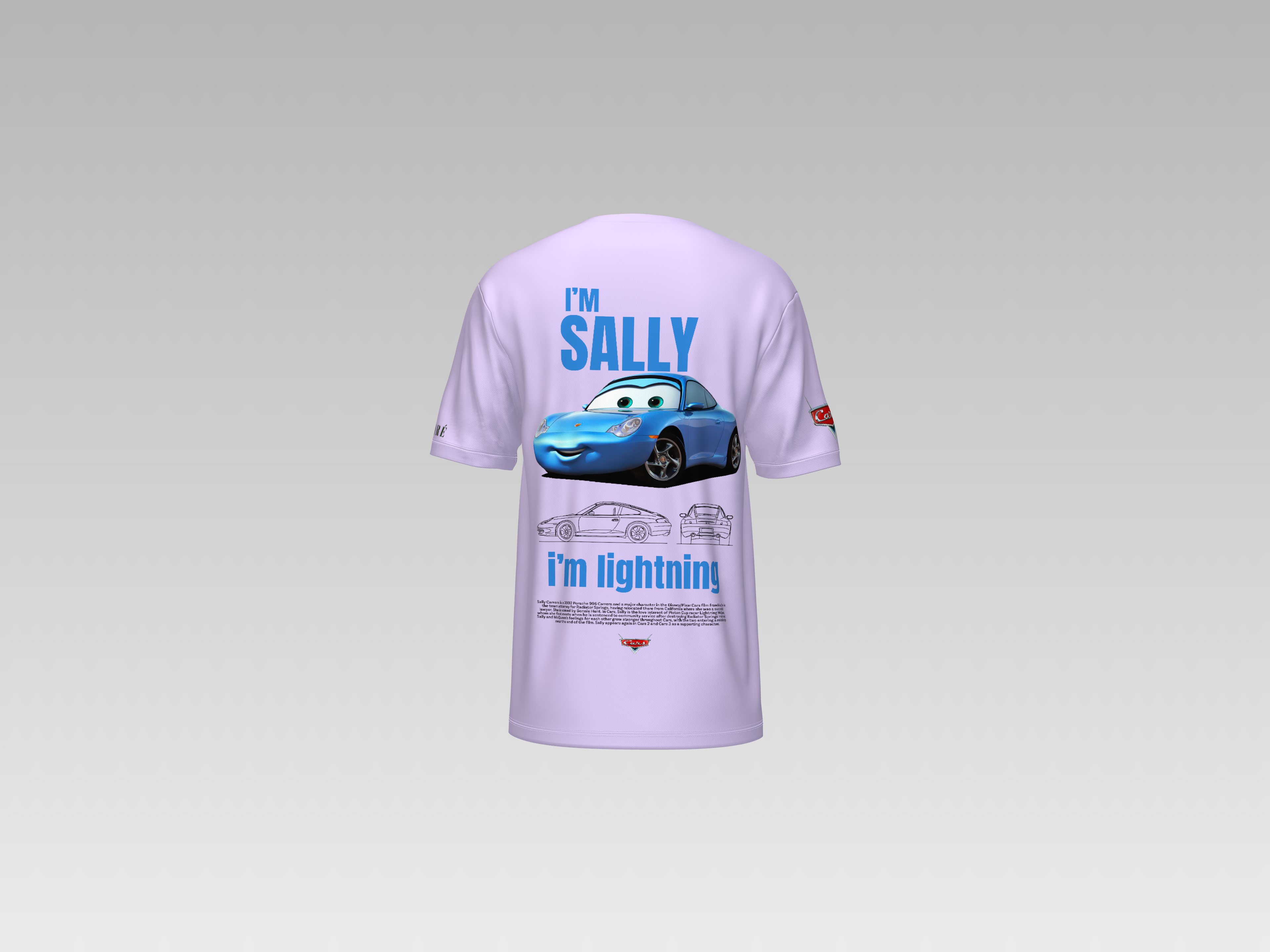 I AM LIGHTING PRINTED T-SHIRT