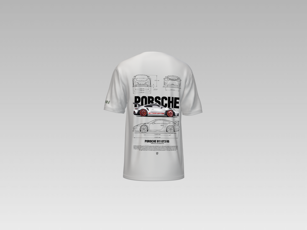 PORCHE 911 GT3 RS PRINTED T-SHIRT