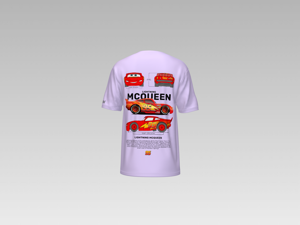LIGHTNING MCQUEEN PRINTED T-SHIRT