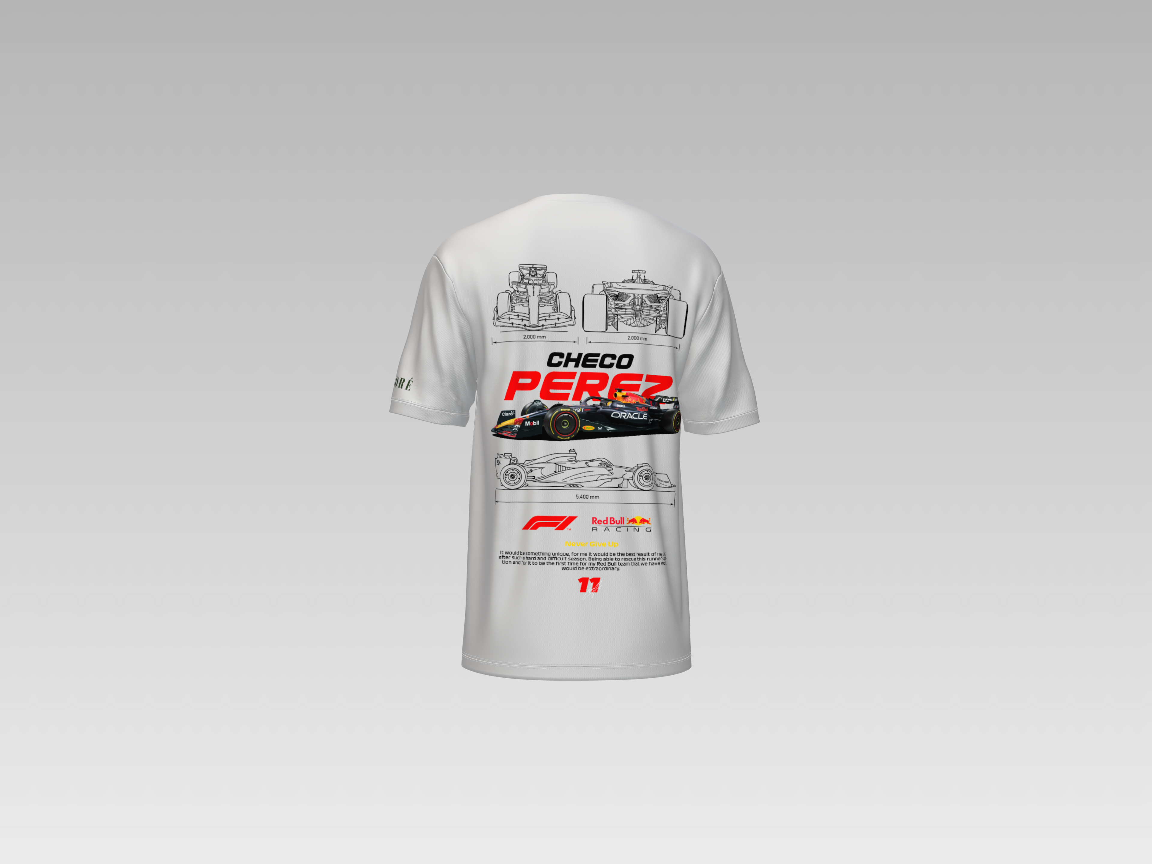 CHECO PEREZ PRINTED T-SHIRT
