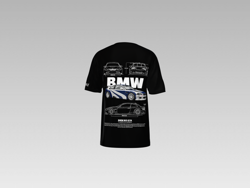 BMW M3 GTR PRINTED T-SHIRT