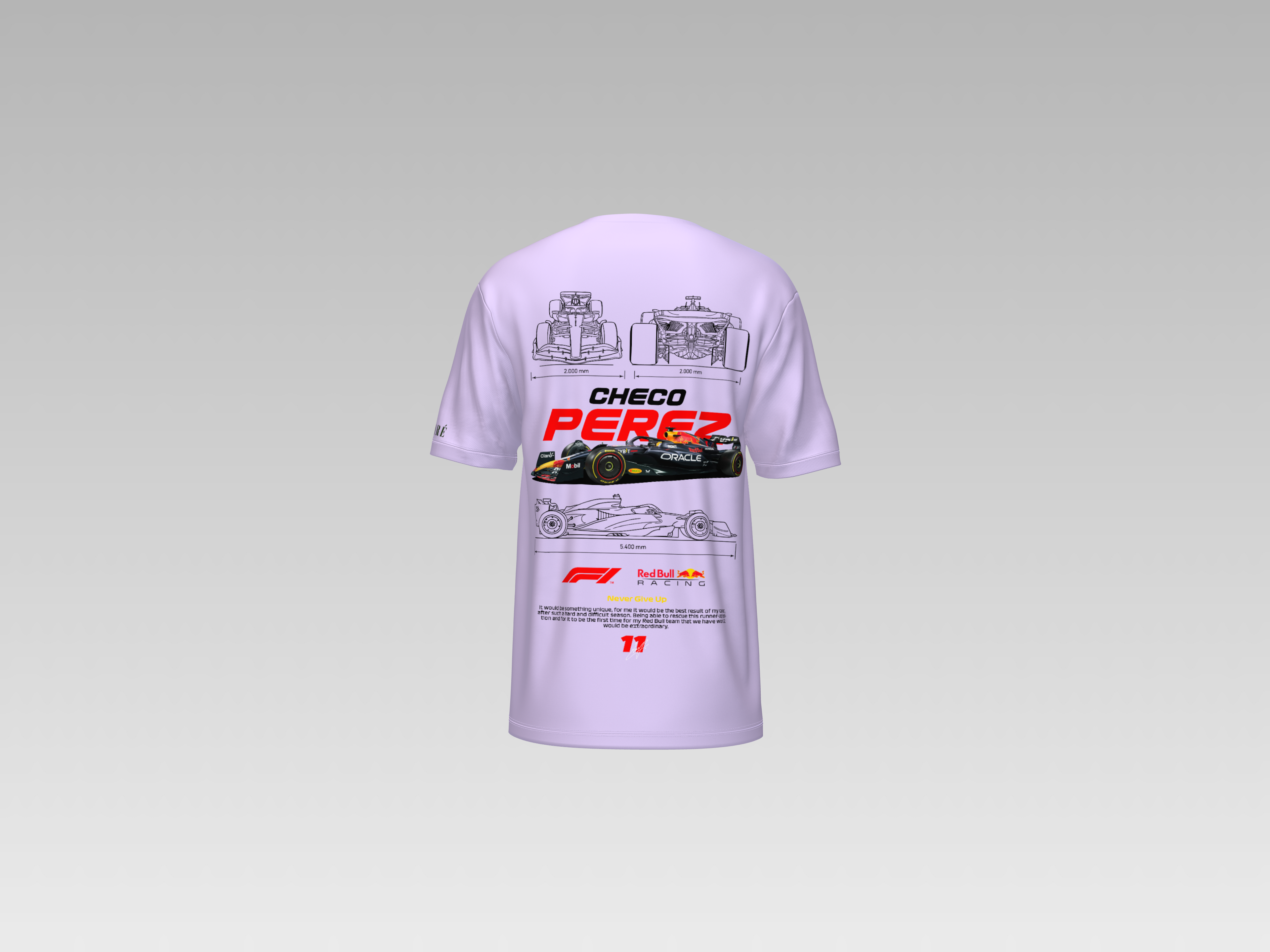 CHECO PEREZ PRINTED T-SHIRT