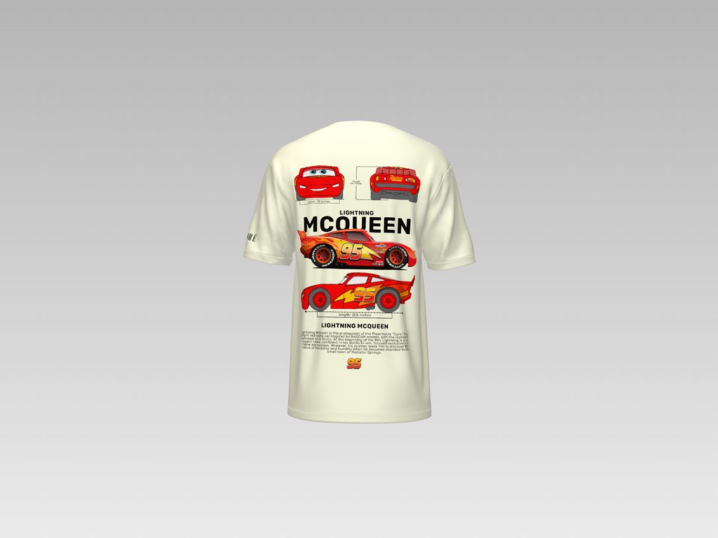LIGHTNING MCQUEEN PRINTED T-SHIRT