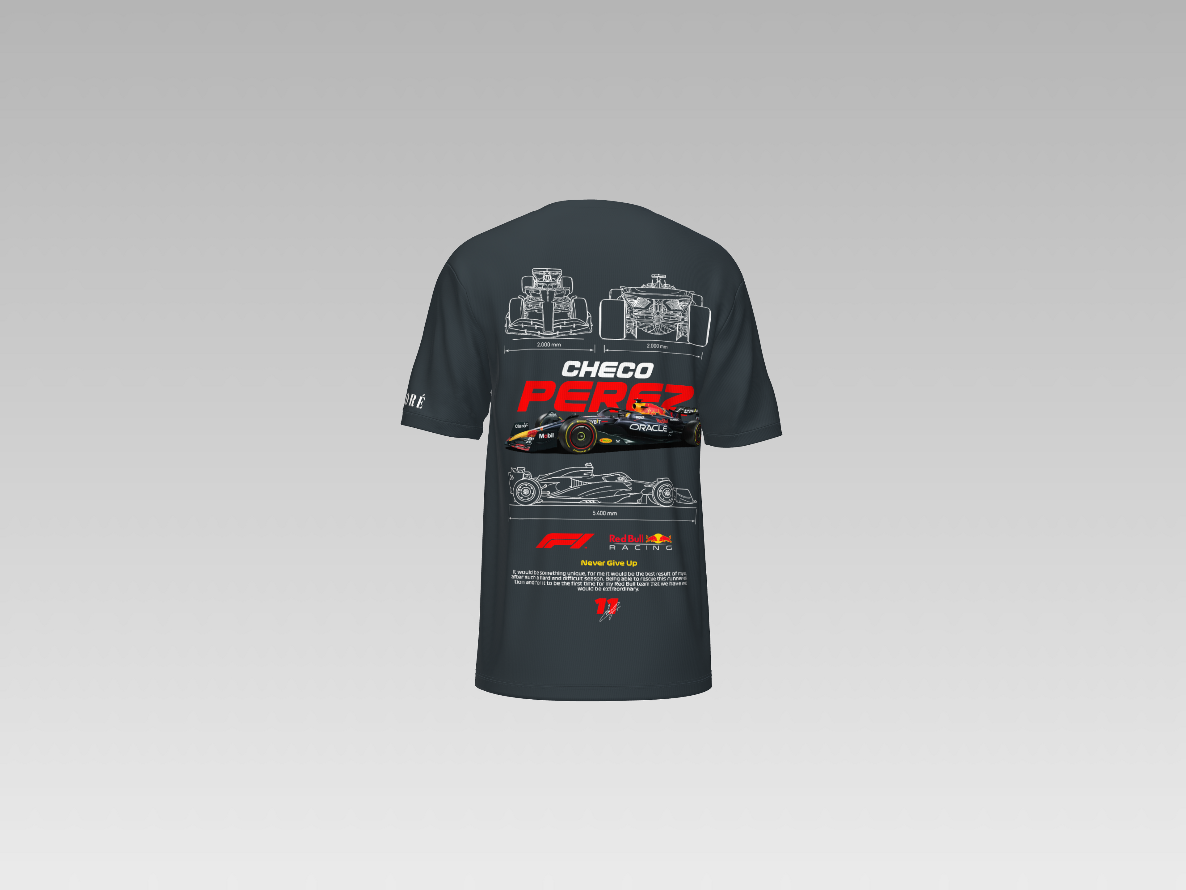 CHECO PEREZ PRINTED T-SHIRT