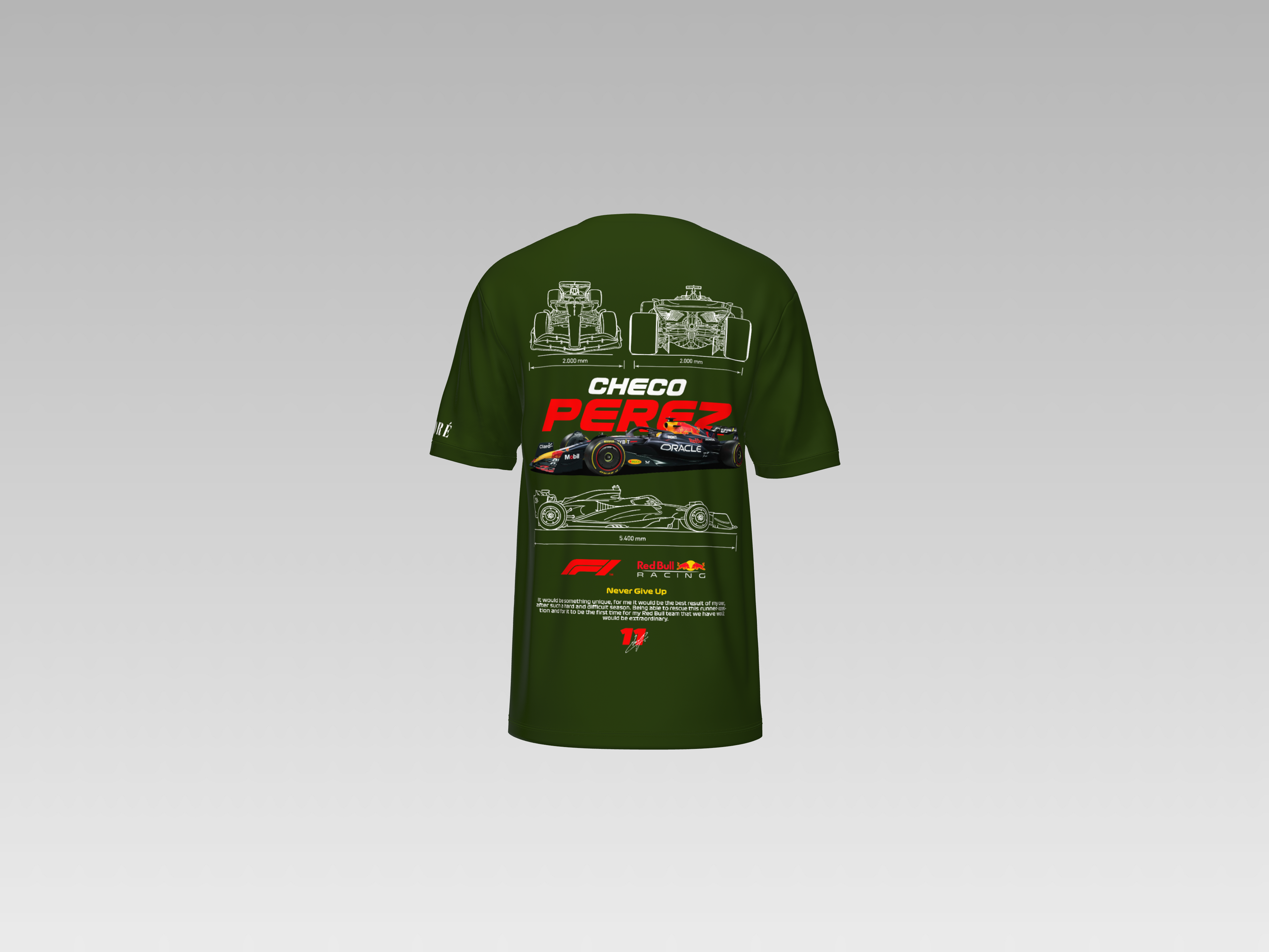 CHECO PEREZ PRINTED T-SHIRT
