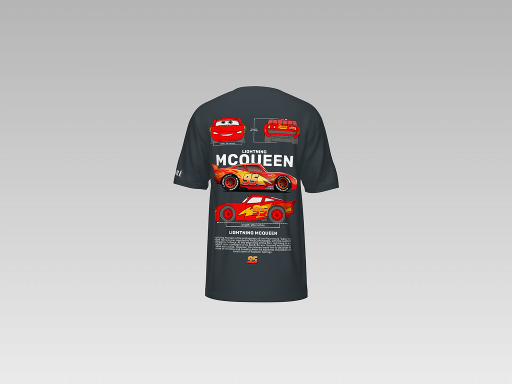 LIGHTNING MCQUEEN PRINTED T-SHIRT