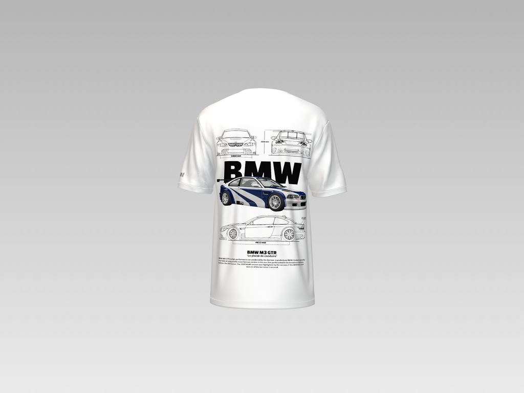 BMW M3 GTR PRINTED T-SHIRT