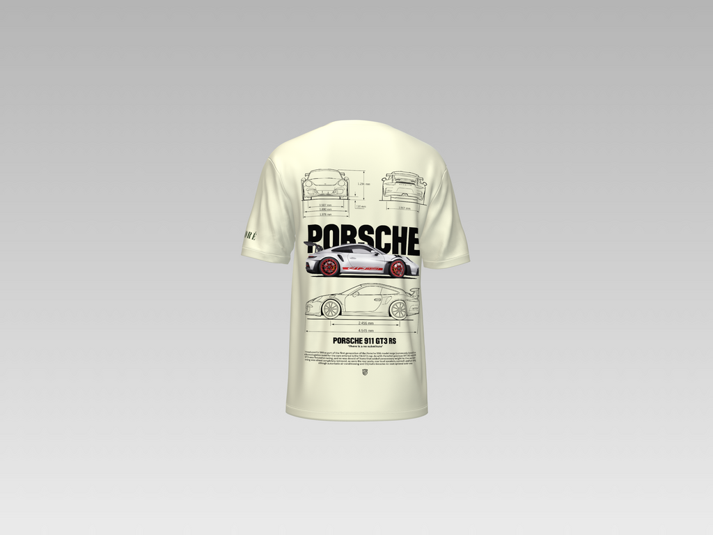 PORCHE 911 GT3 RS PRINTED T-SHIRT