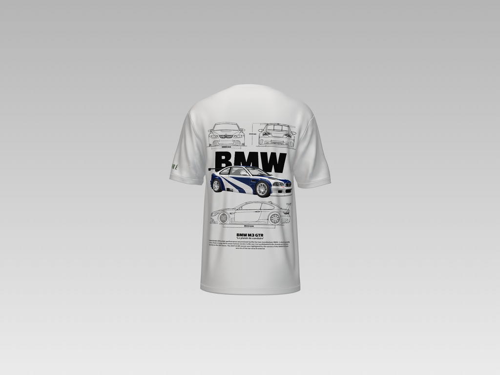 BMW M3 GTR PRINTED T-SHIRT
