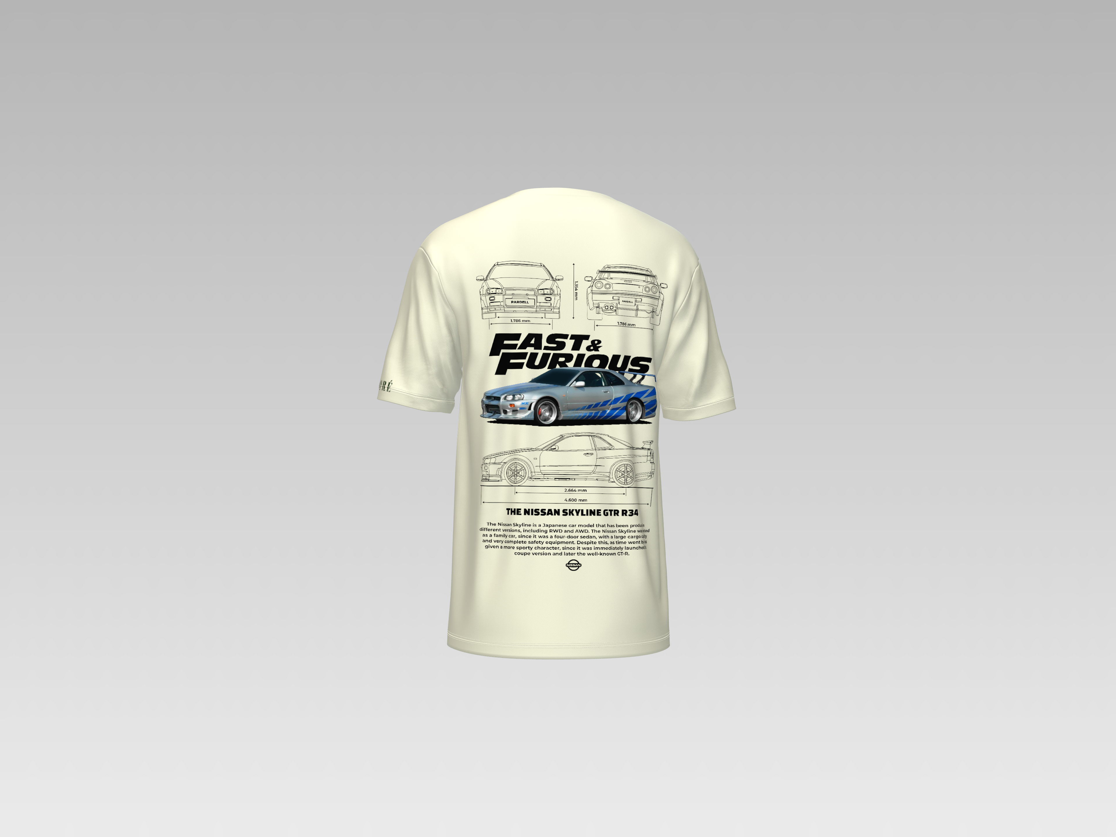 FAST AND FURIOUS PRINTED T-SHIRT