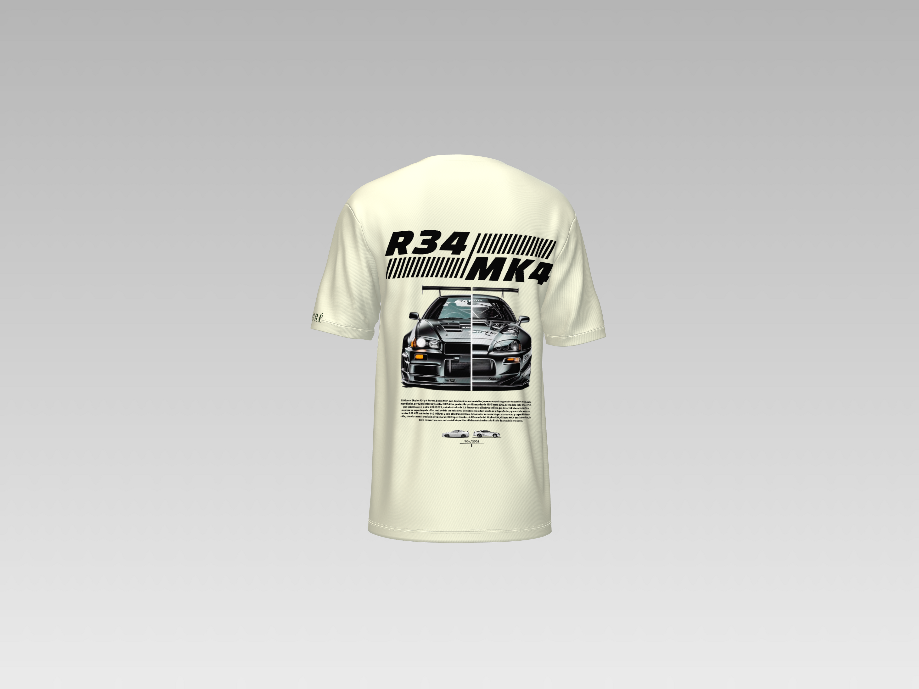R34 X MK4 PRINTED T-SHIRT