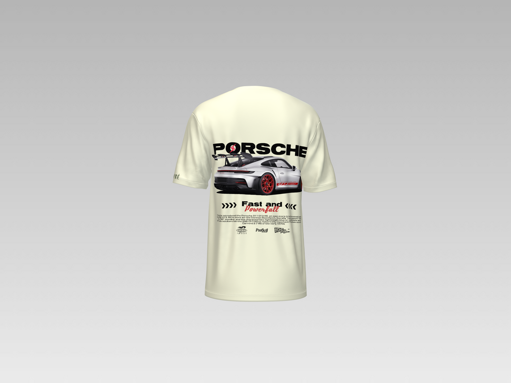 PORCHE 911 GT3-RS FAST & POWERFULL PRINTED T-SHIRT