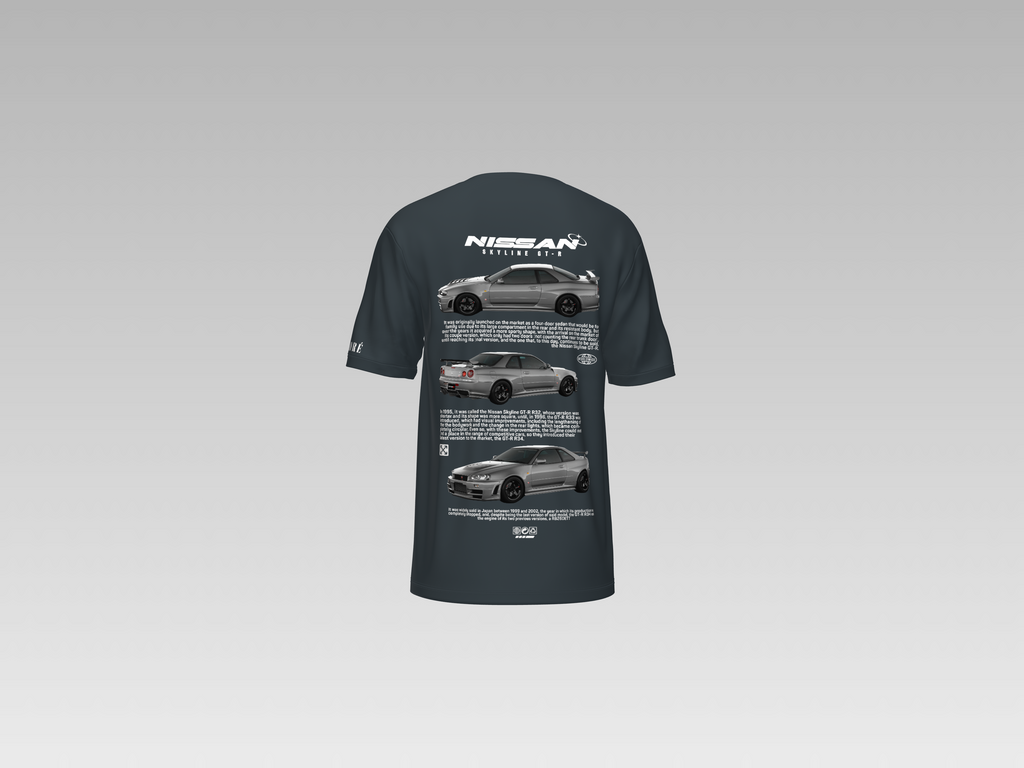 NISSAN SKYLINE R32 GTR PRINTED T-SHIRT