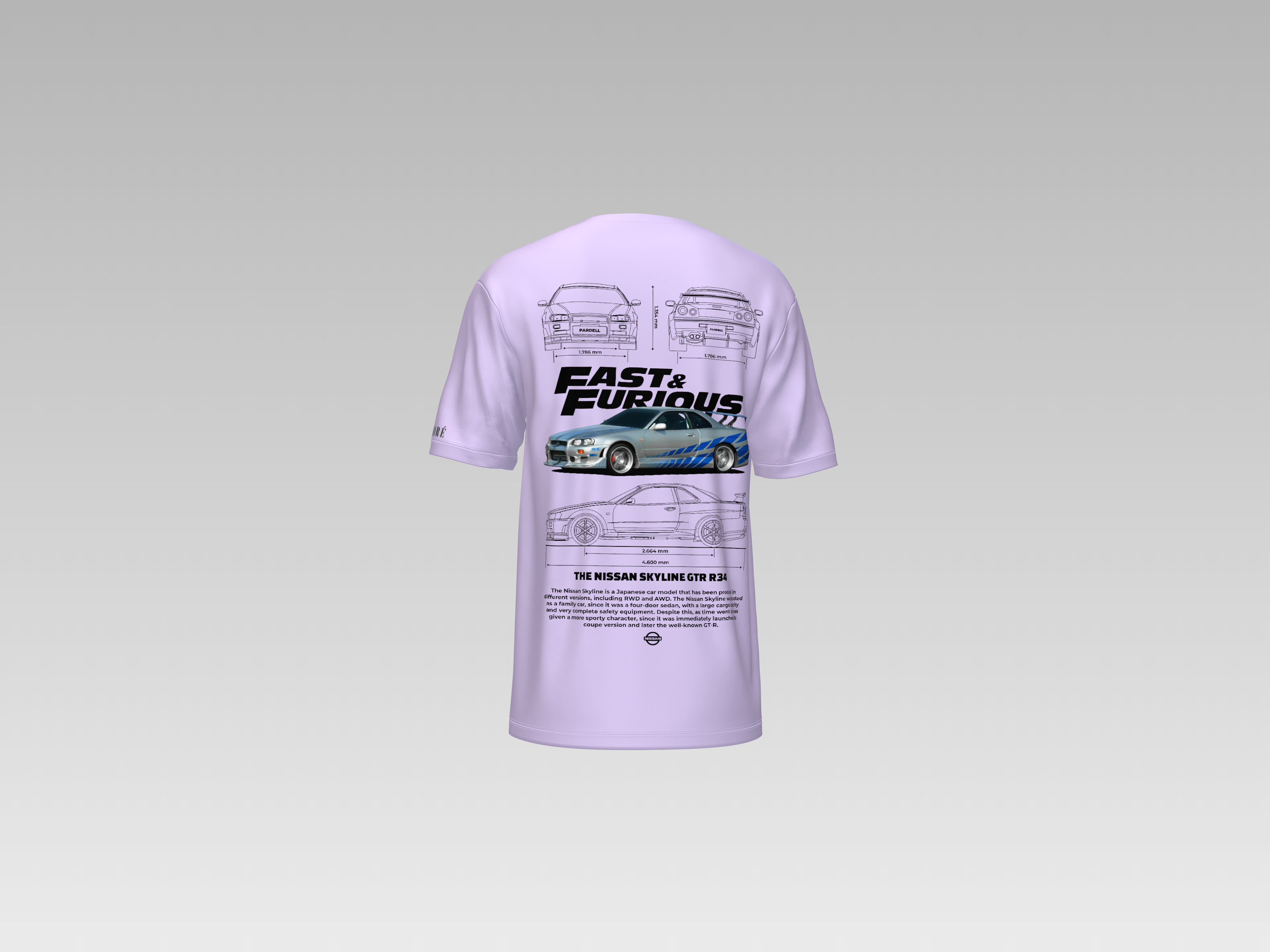 FAST AND FURIOUS PRINTED T-SHIRT