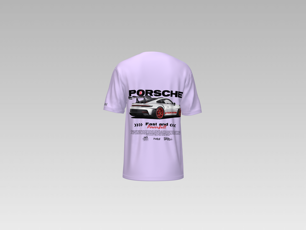 PORCHE 911 GT3-RS FAST & POWERFULL PRINTED T-SHIRT
