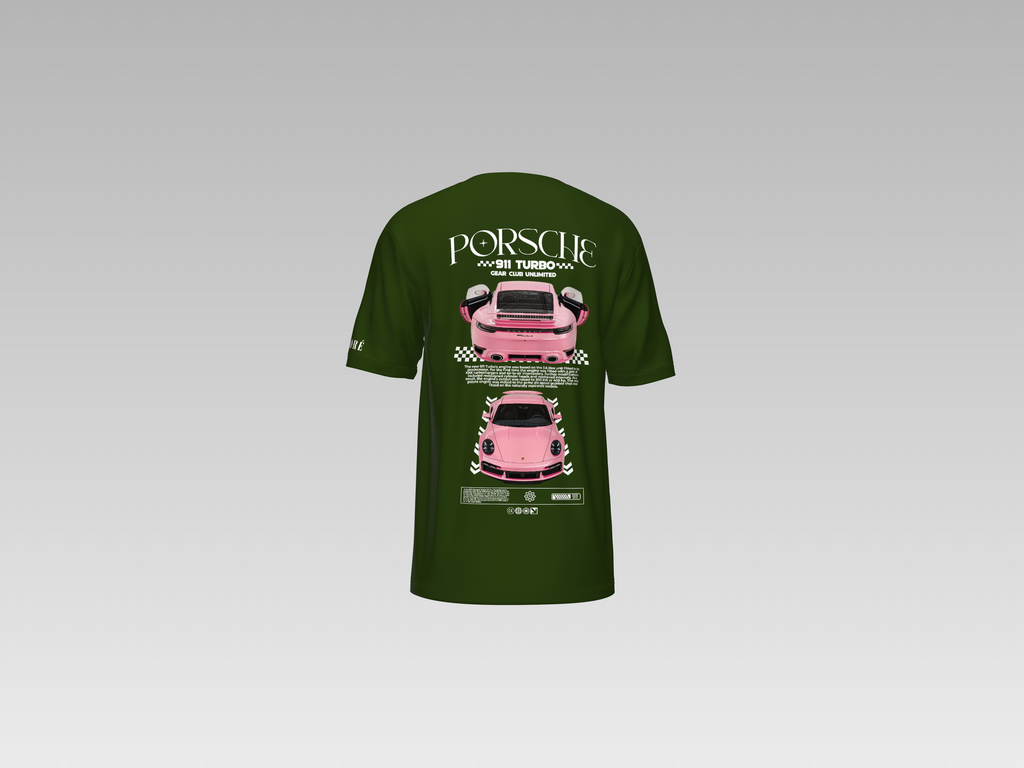 PORCHE 911 TURBO PRINTED T-SHIRT