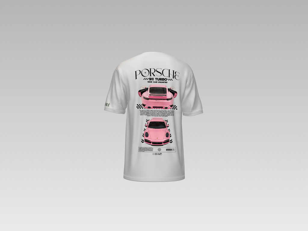 PORCHE 911 TURBO PRINTED T-SHIRT