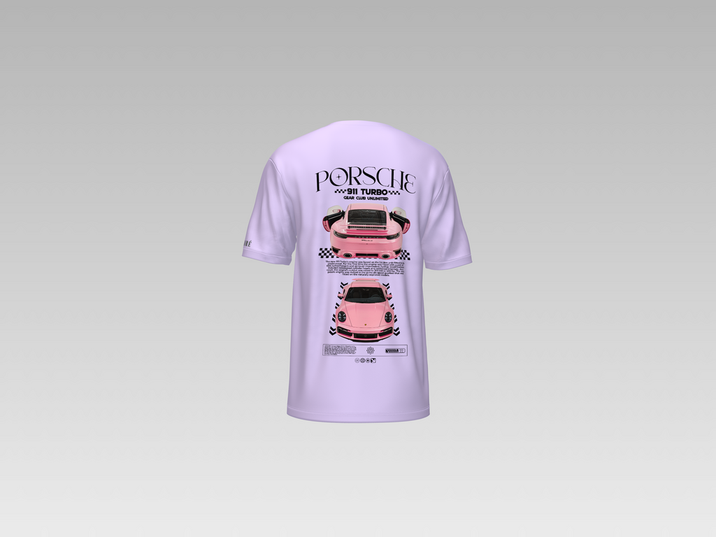 PORCHE 911 TURBO PRINTED T-SHIRT
