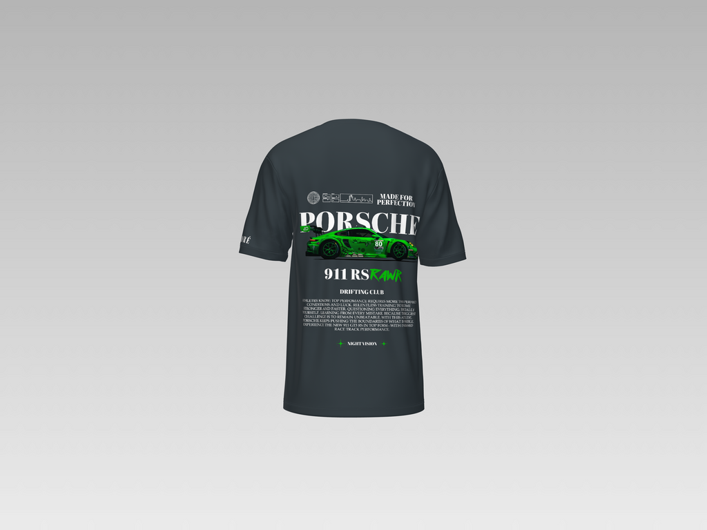 PORSCHE 911 RS RAWR PRINTED T-SHIRT