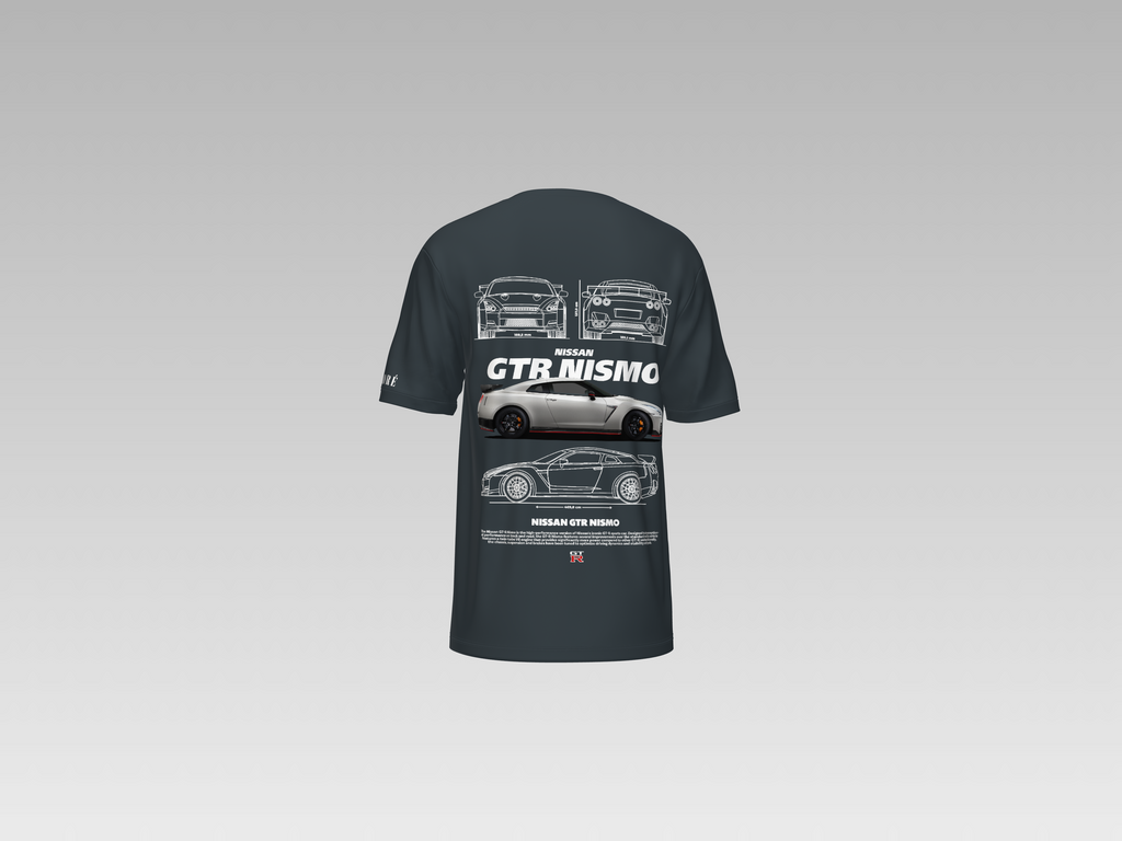NISSAN R35 GTR NISMO PRINTED T-SHIRT