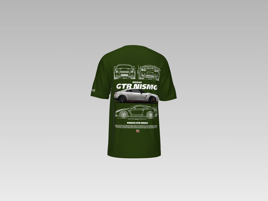 NISSAN R35 GTR NISMO PRINTED T-SHIRT