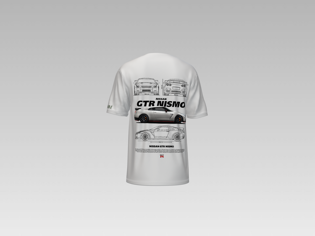 NISSAN R35 GTR NISMO PRINTED T-SHIRT