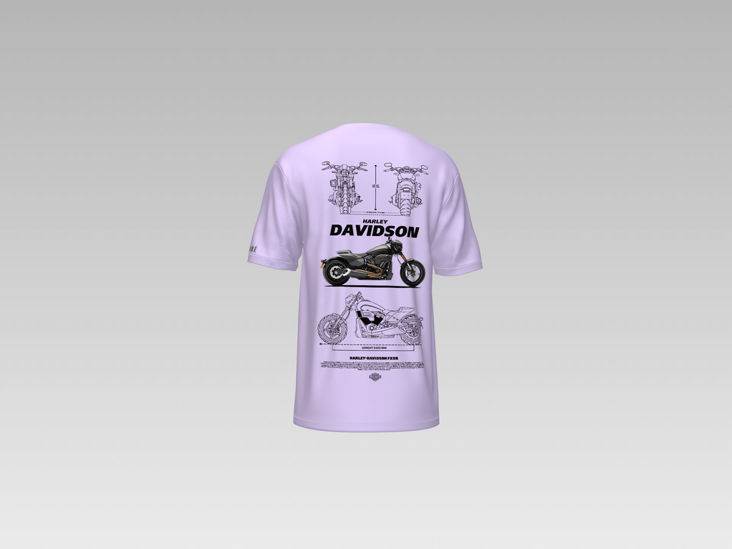HARLEY DAVIDSON PRINTED T-SHIRT