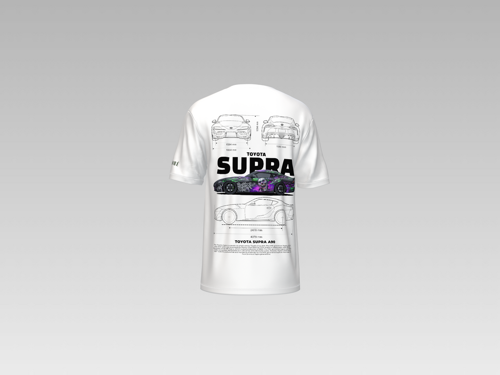 𝑩̶𝑴̶𝑾̶ TOYOTA SUPRA PRINTEDT T-SHIRT