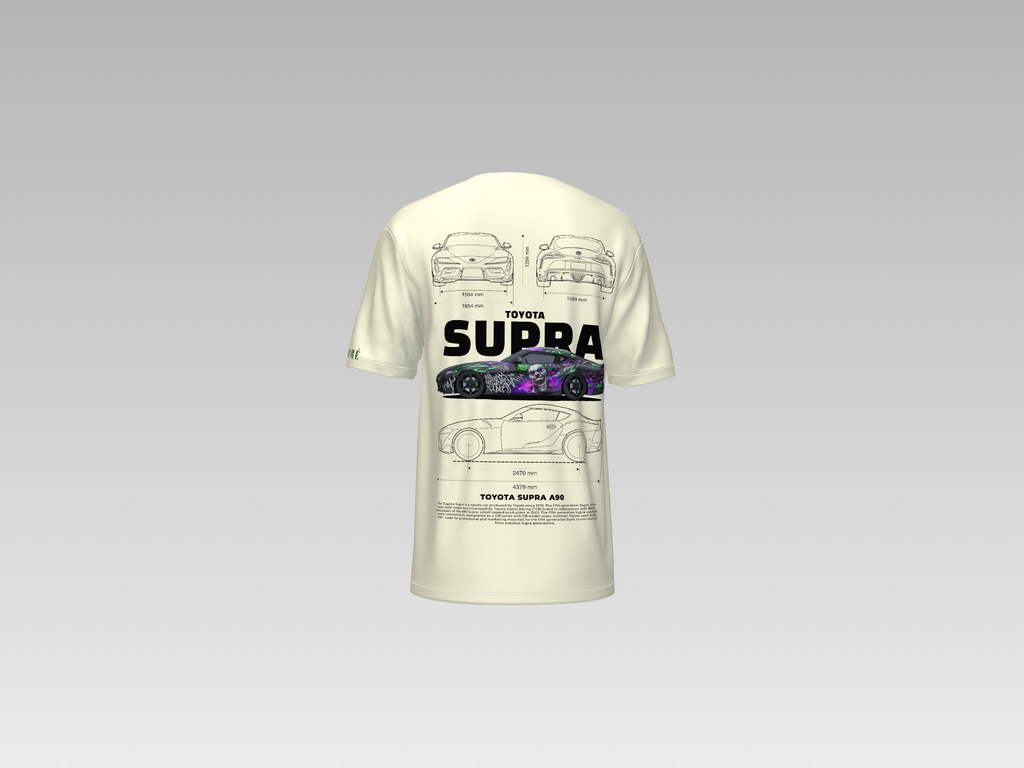 𝑩̶𝑴̶𝑾̶ TOYOTA SUPRA PRINTEDT T-SHIRT