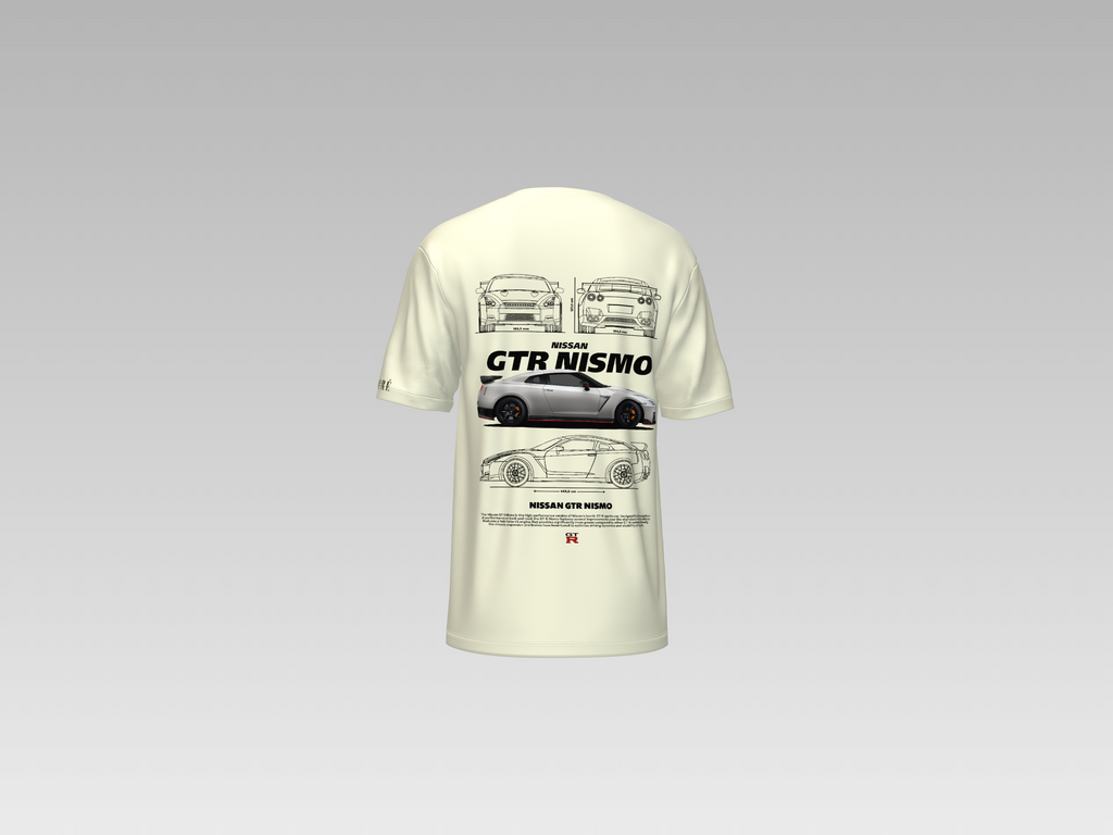 NISSAN R35 GTR NISMO PRINTED T-SHIRT