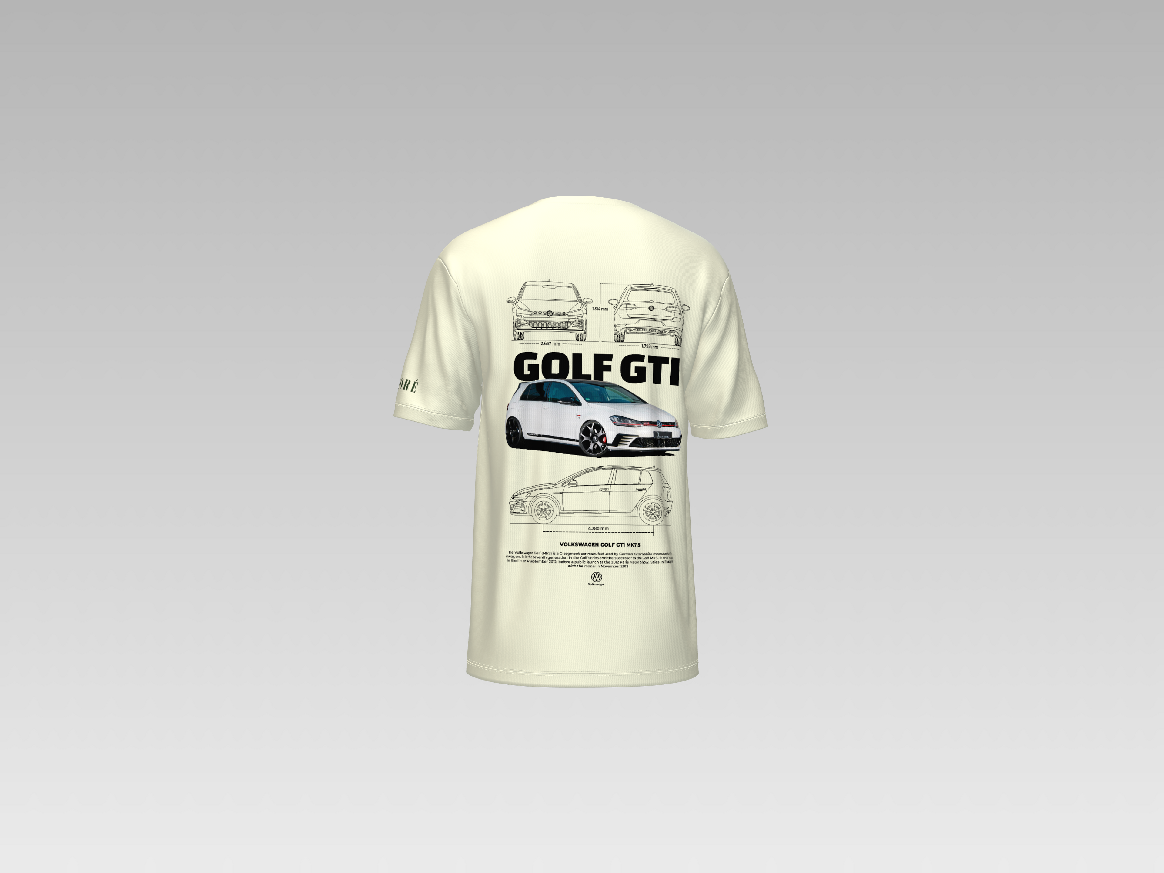 GOLF GTI PRINTED T-SHIRT