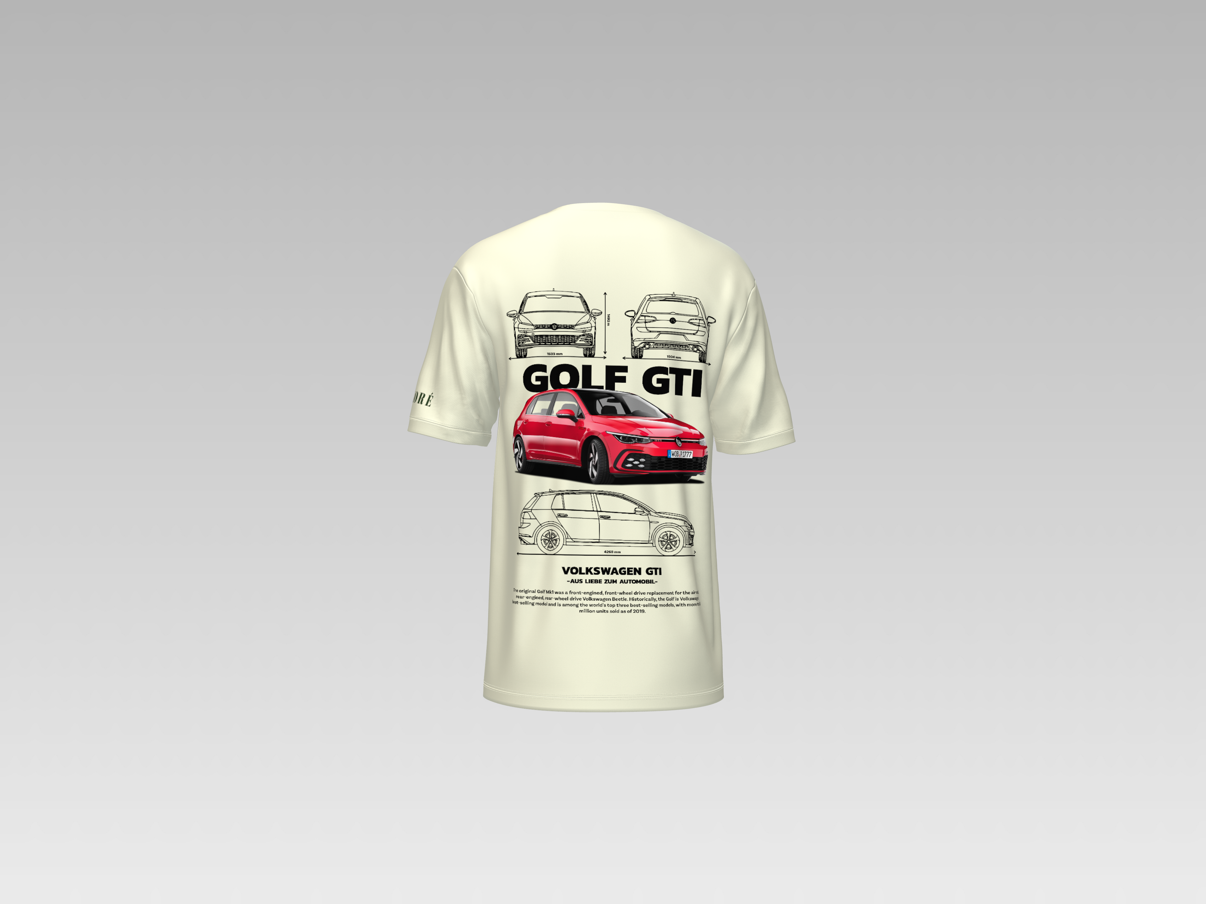 VOLKSWAGEN GTI PRINTED T-SHIRT