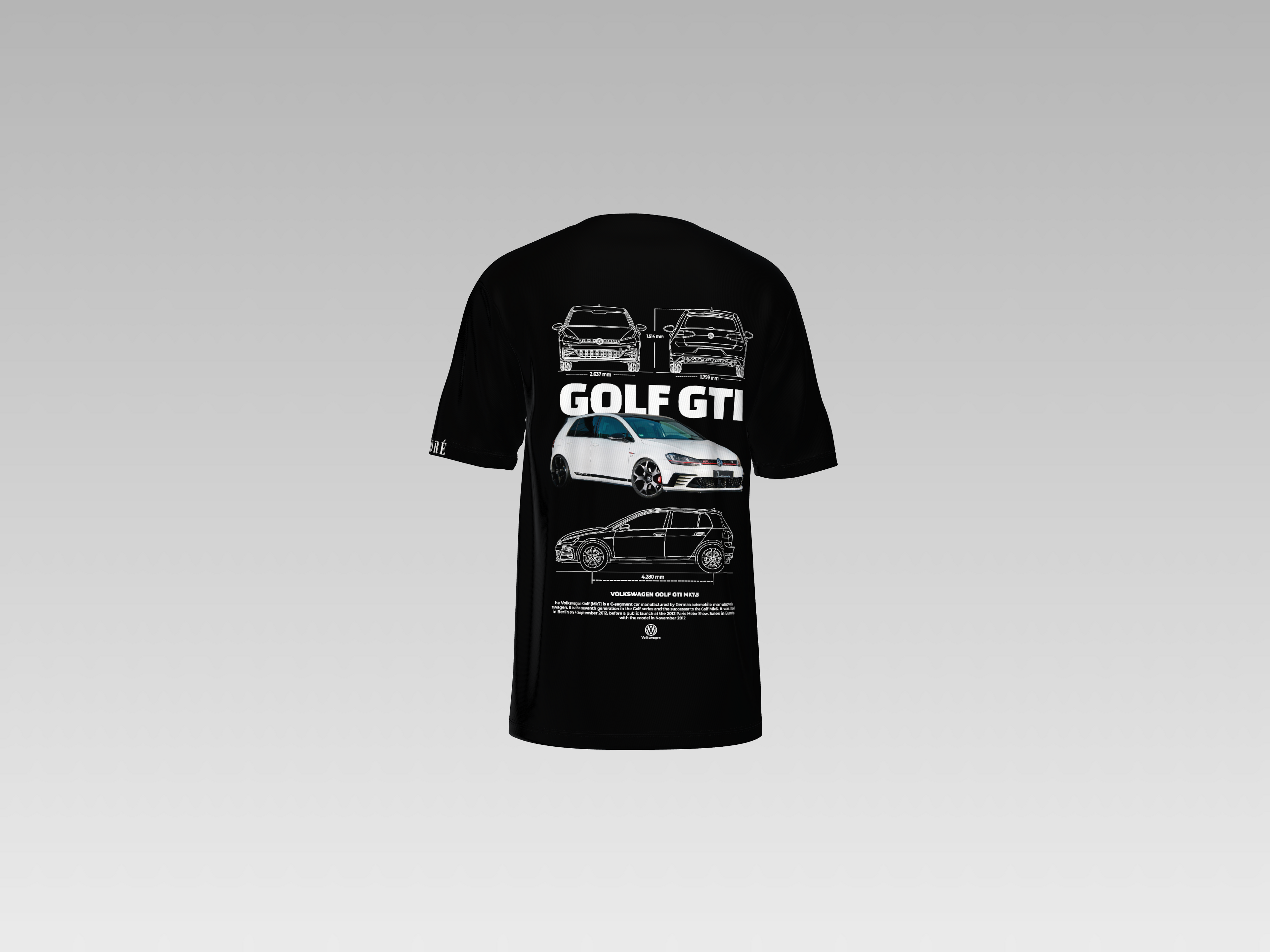 GOLF GTI PRINTED T-SHIRT