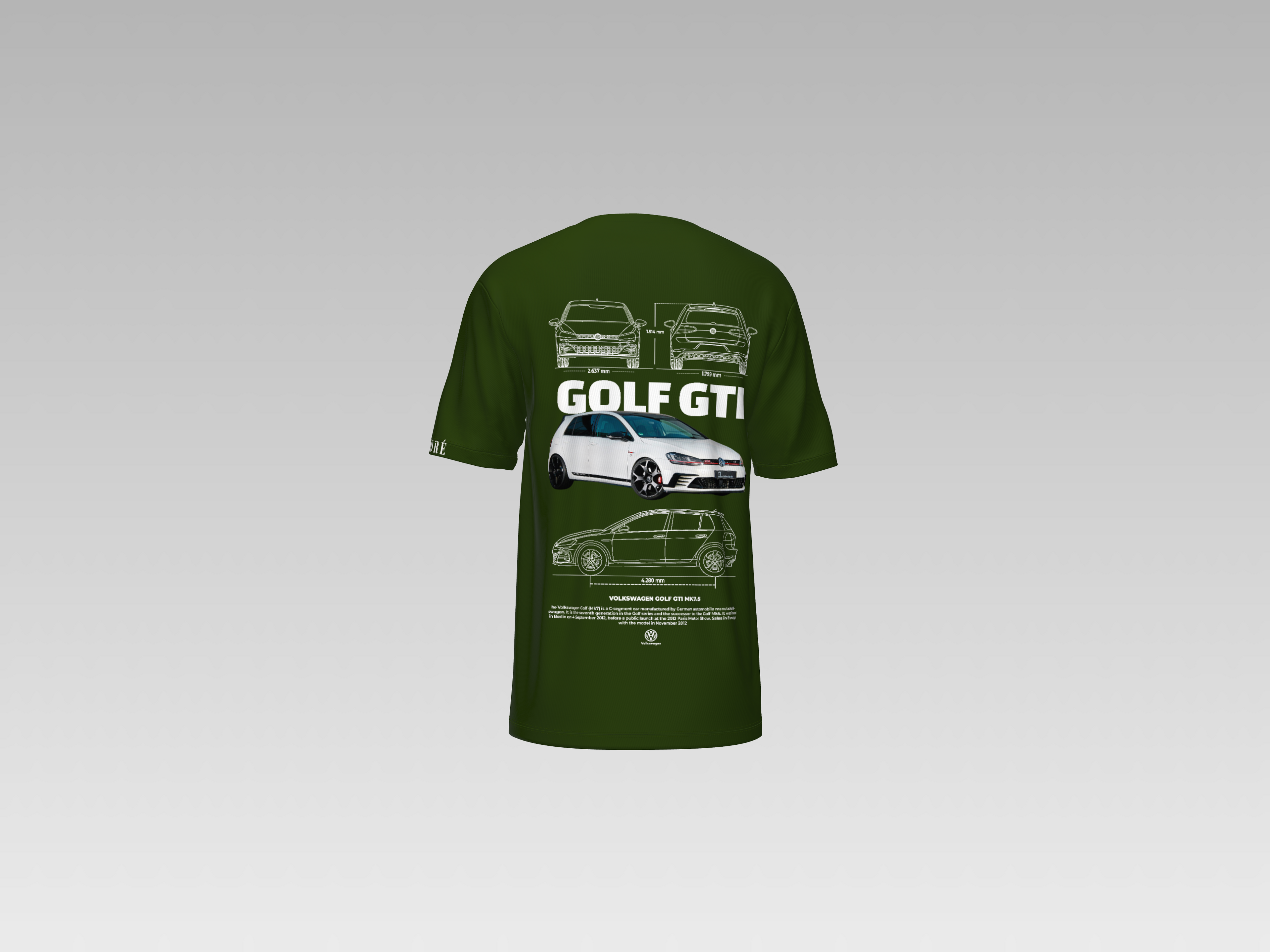 GOLF GTI PRINTED T-SHIRT