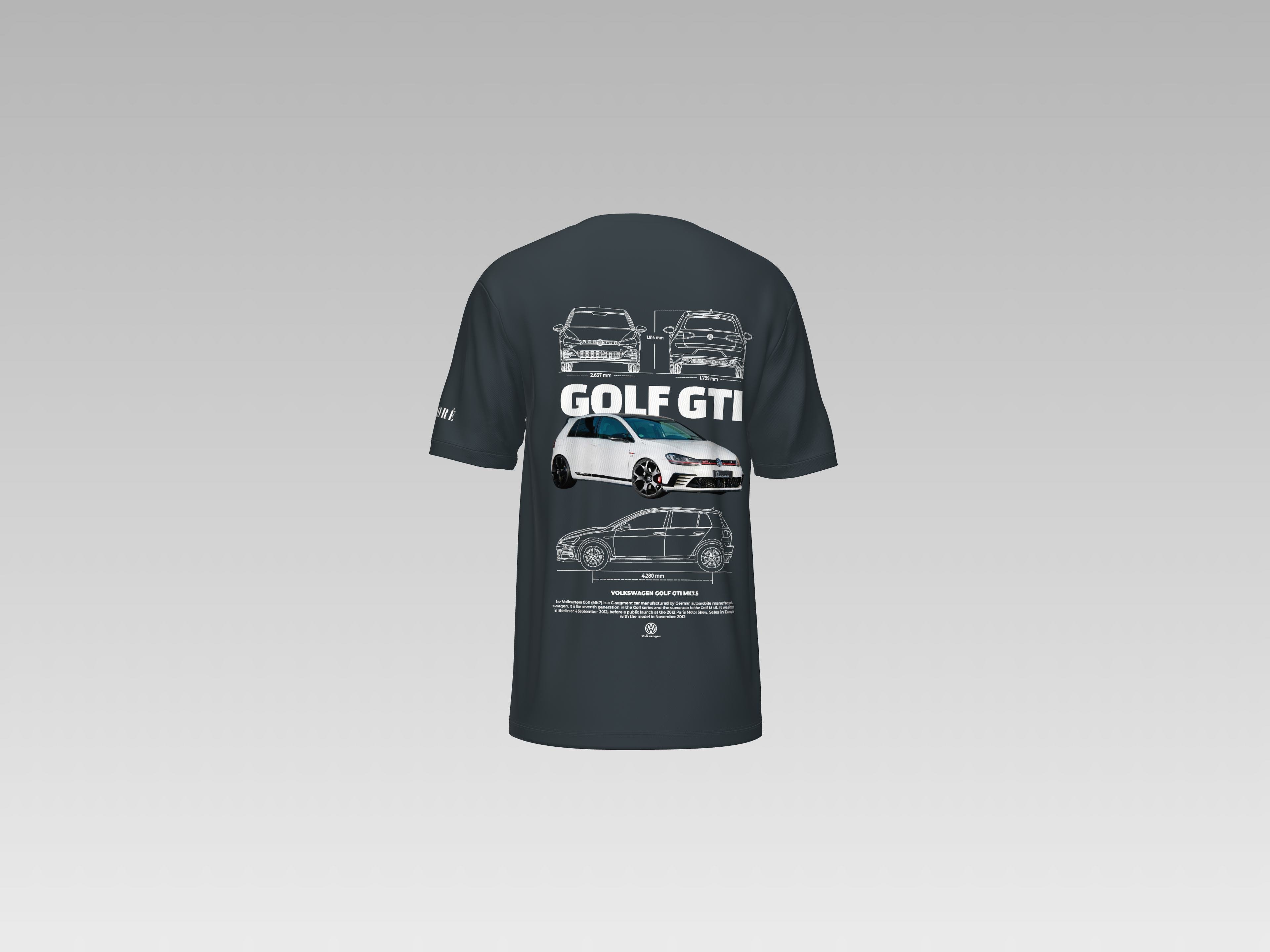 GOLF GTI PRINTED T-SHIRT