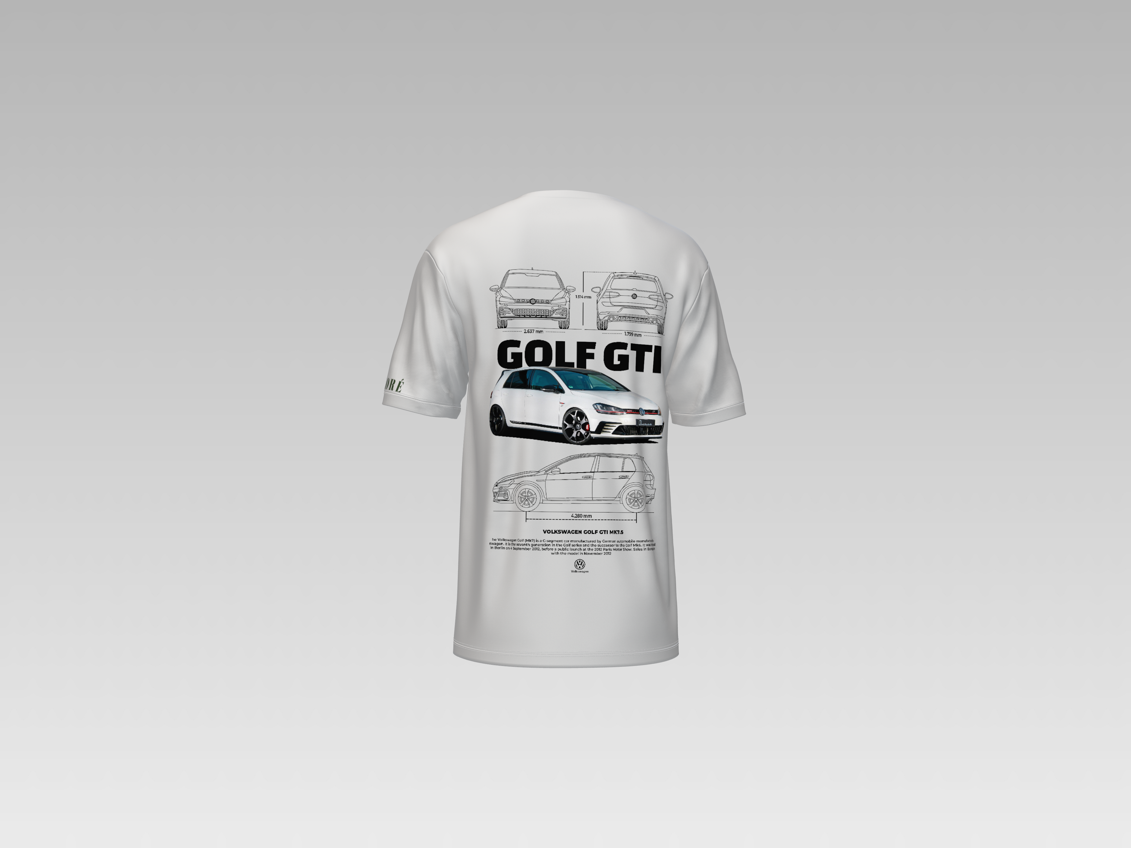 GOLF GTI PRINTED T-SHIRT