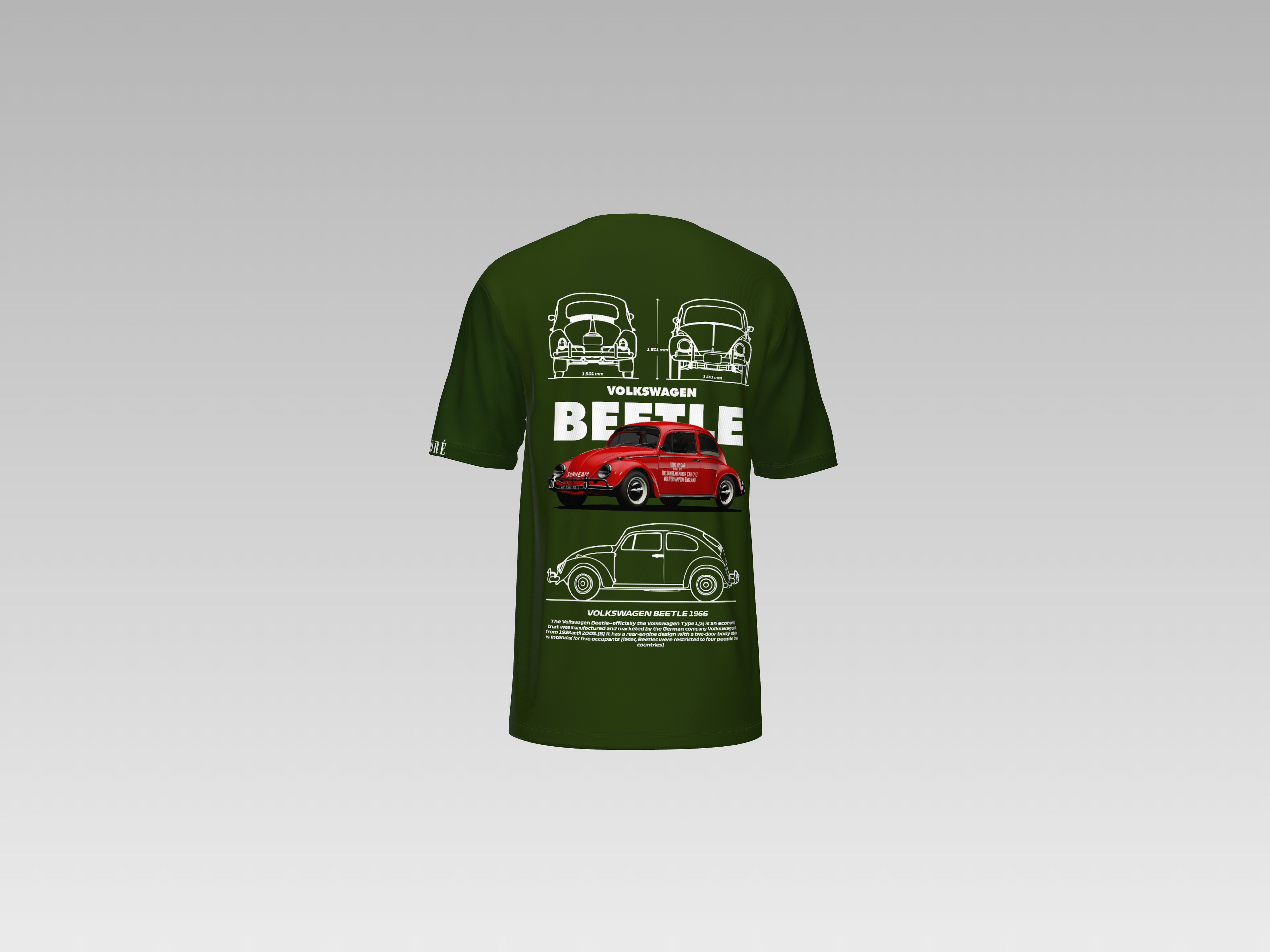 BUGATTI VEYRON PRINTED T-SHIRT