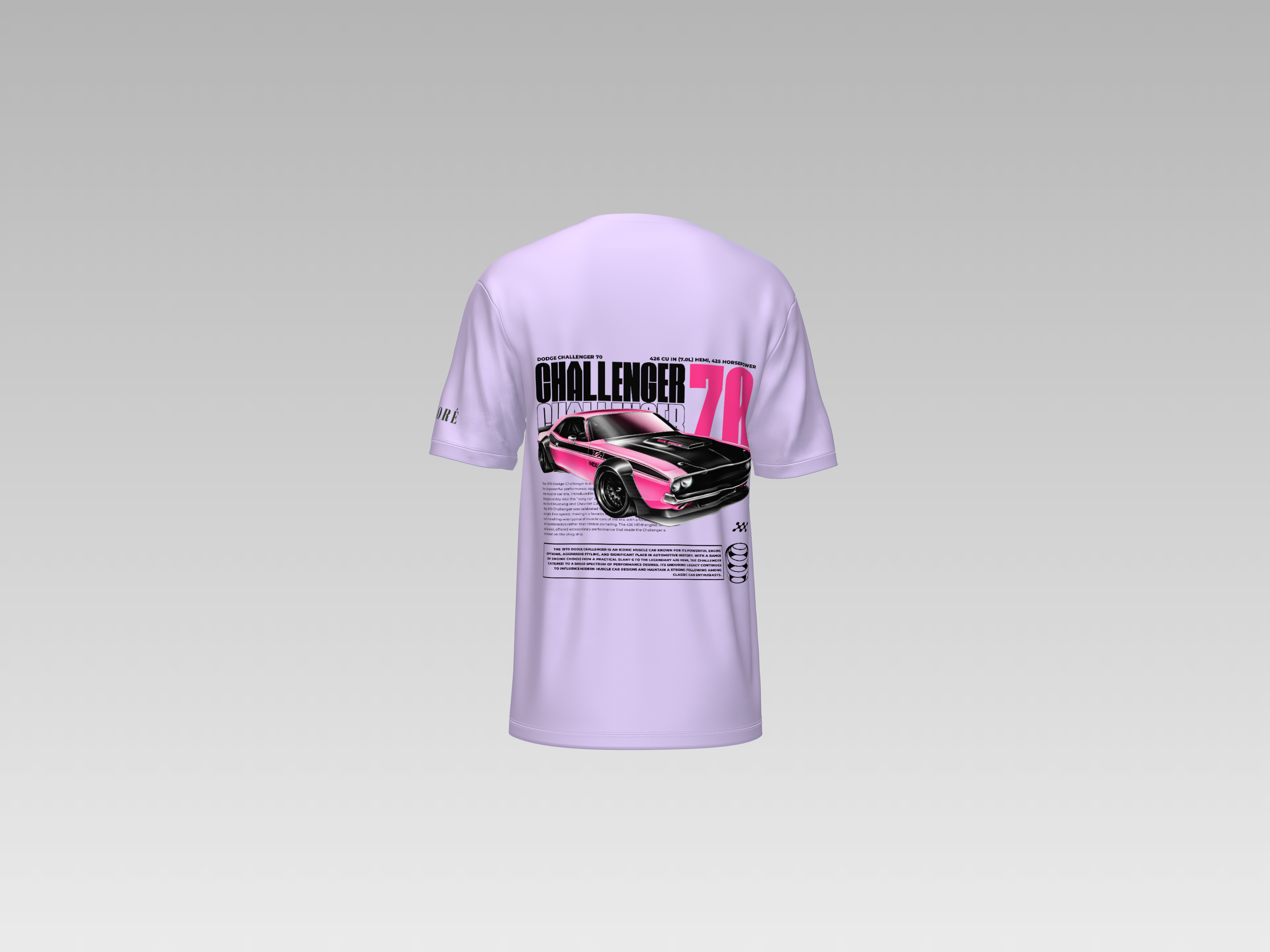 CHALLENGER 78 PRINTED T-SHIRT