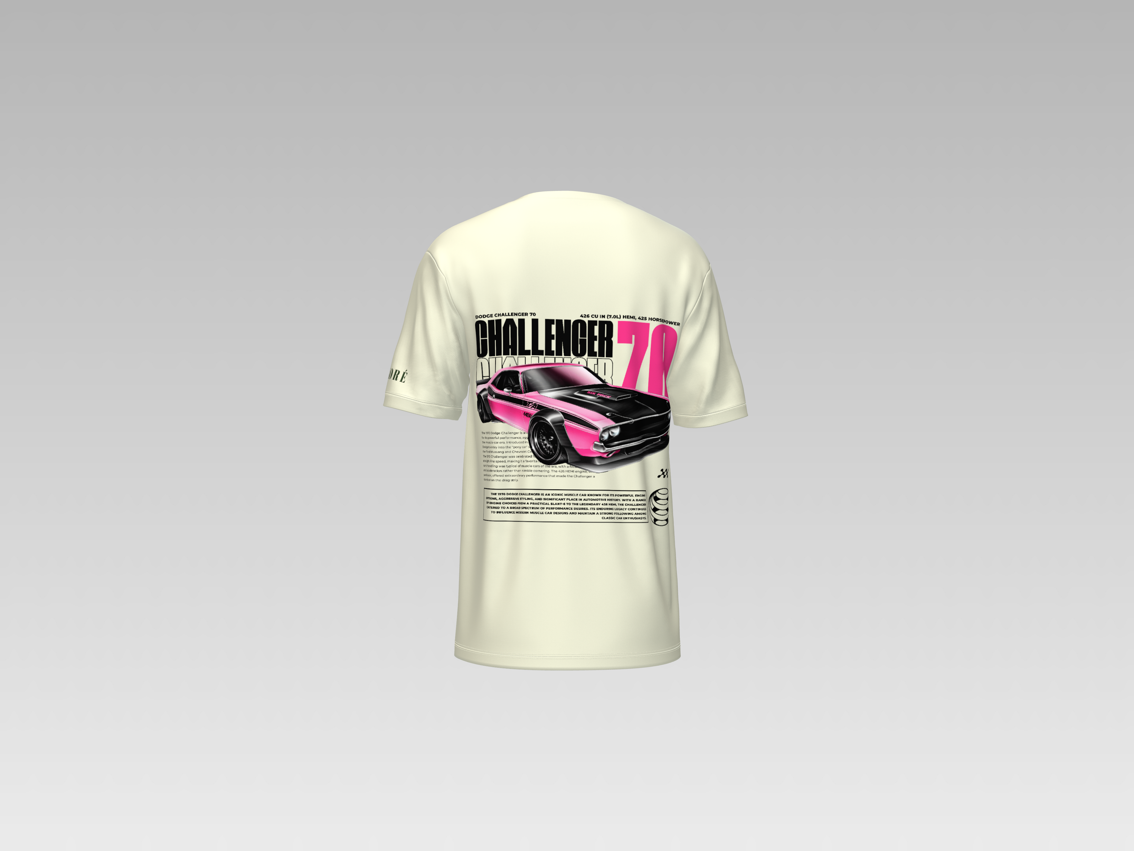 CHALLENGER 78 PRINTED T-SHIRT