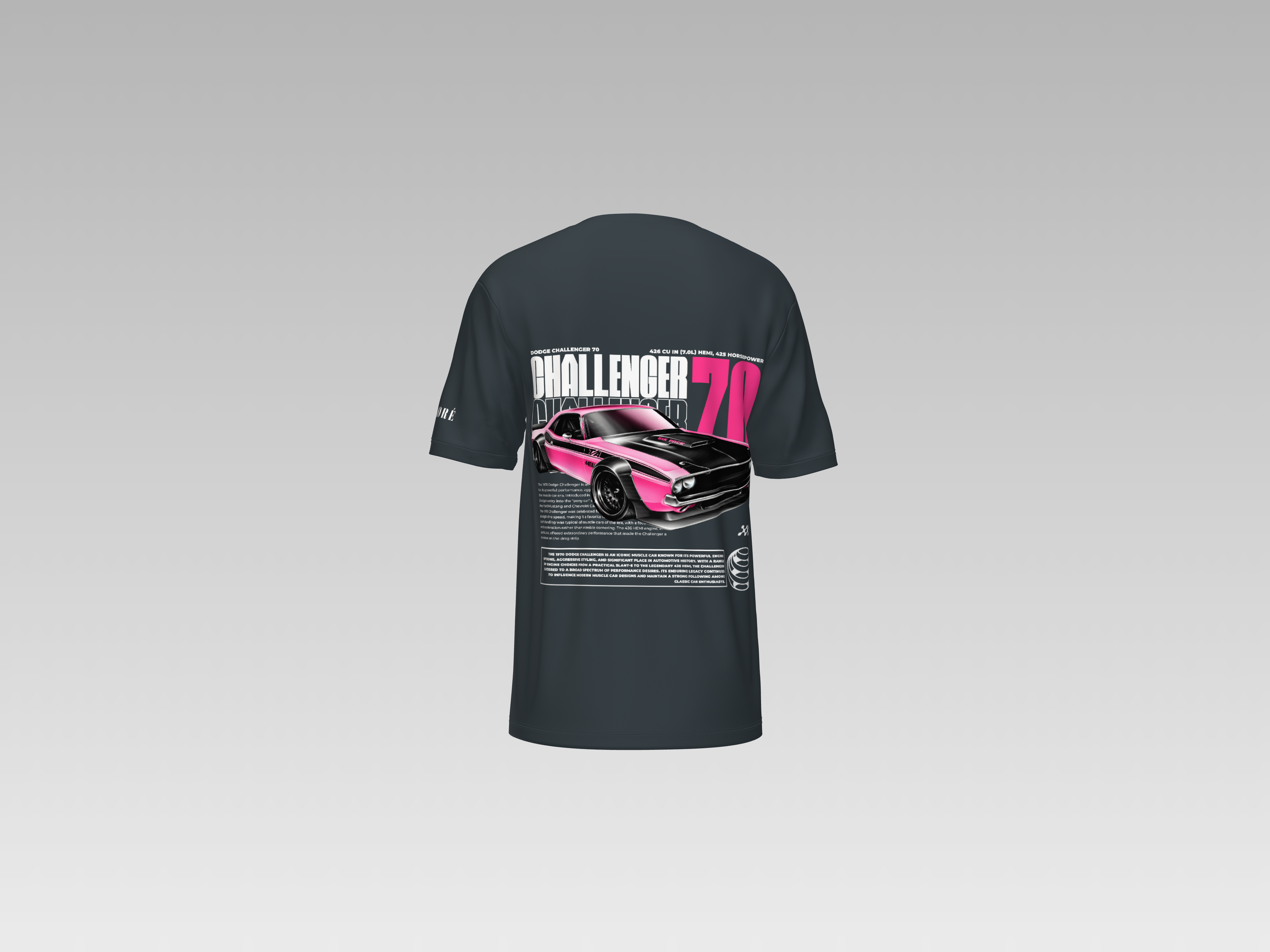 CHALLENGER 78 PRINTED T-SHIRT