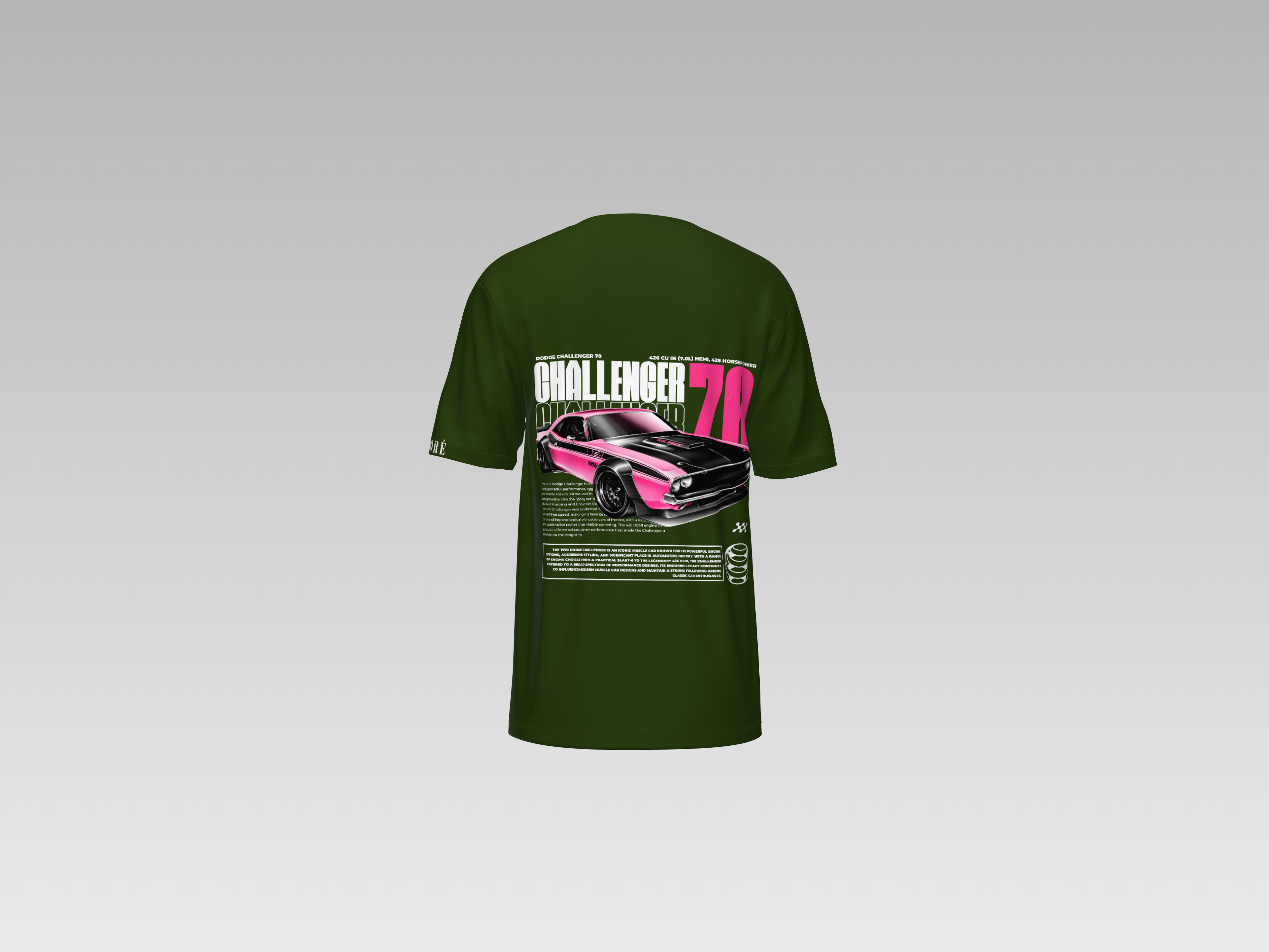 CHALLENGER 78 PRINTED T-SHIRT