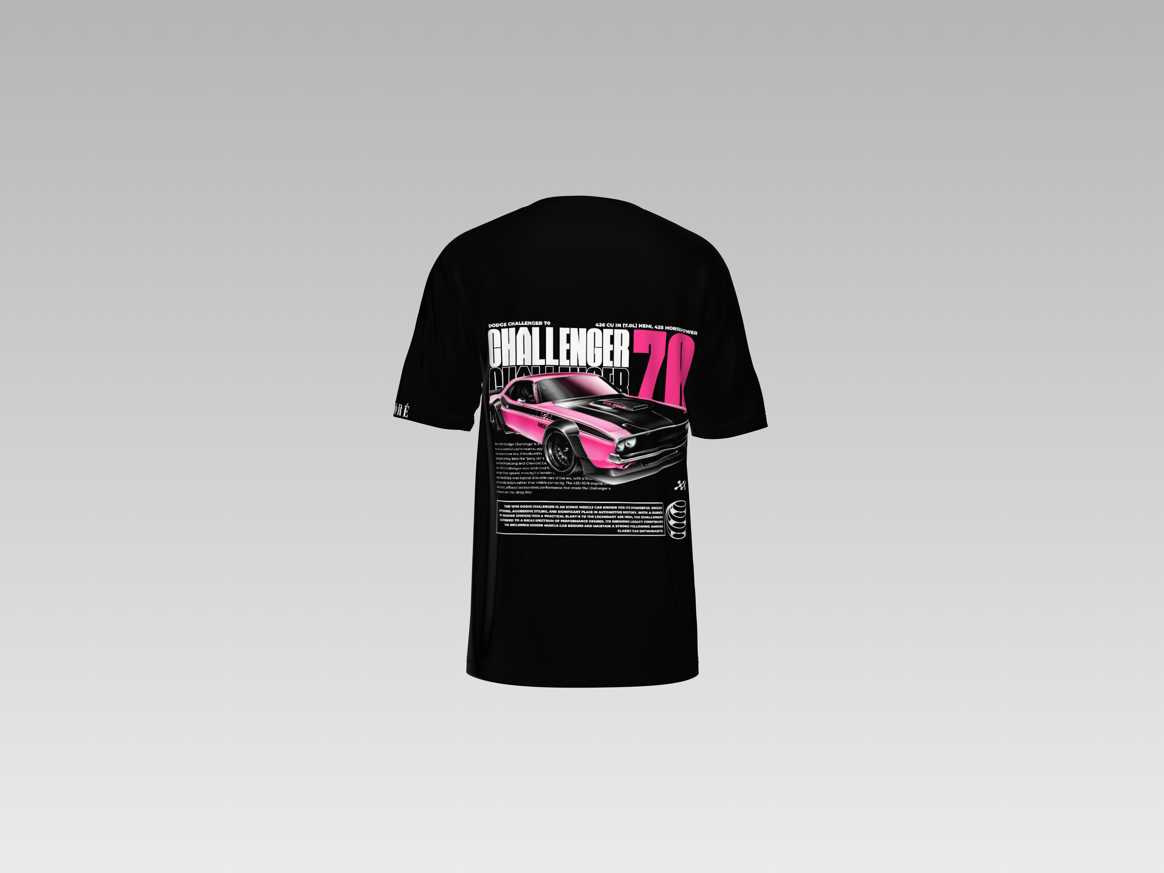 CHALLENGER 78 PRINTED T-SHIRT