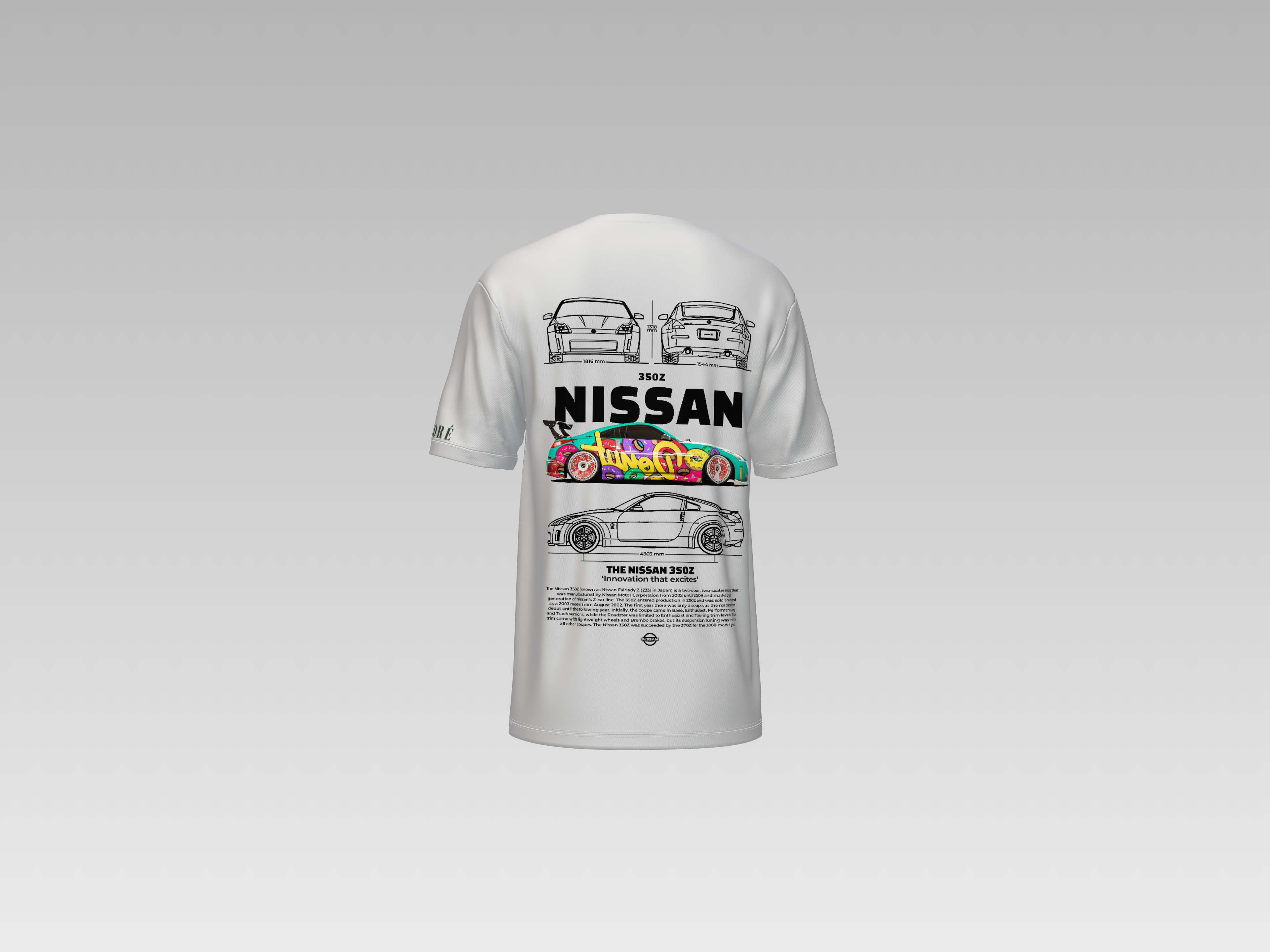 NISSAN 350Z PRINTED T-SHIRT
