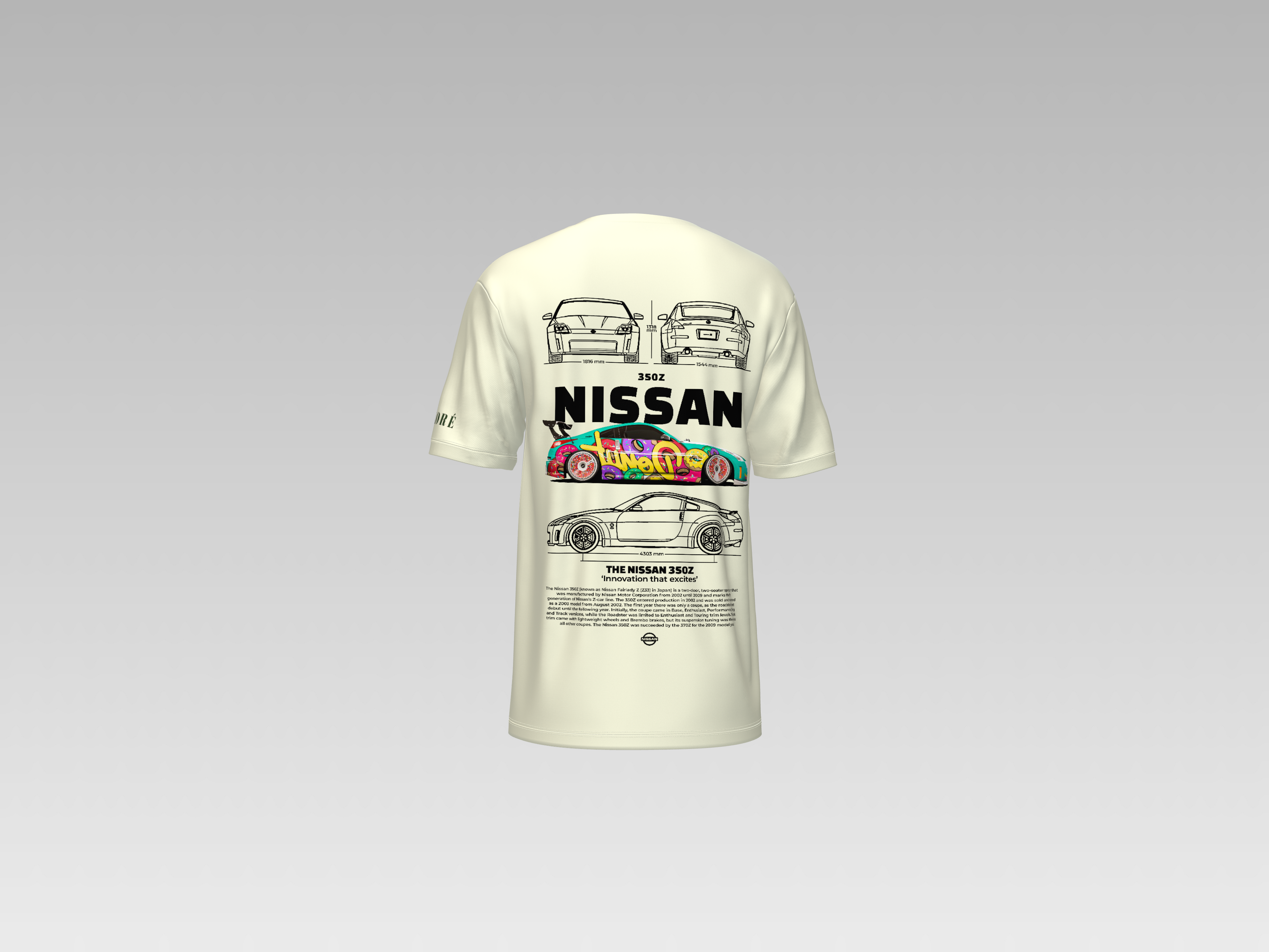NISSAN 350Z PRINTED T-SHIRT