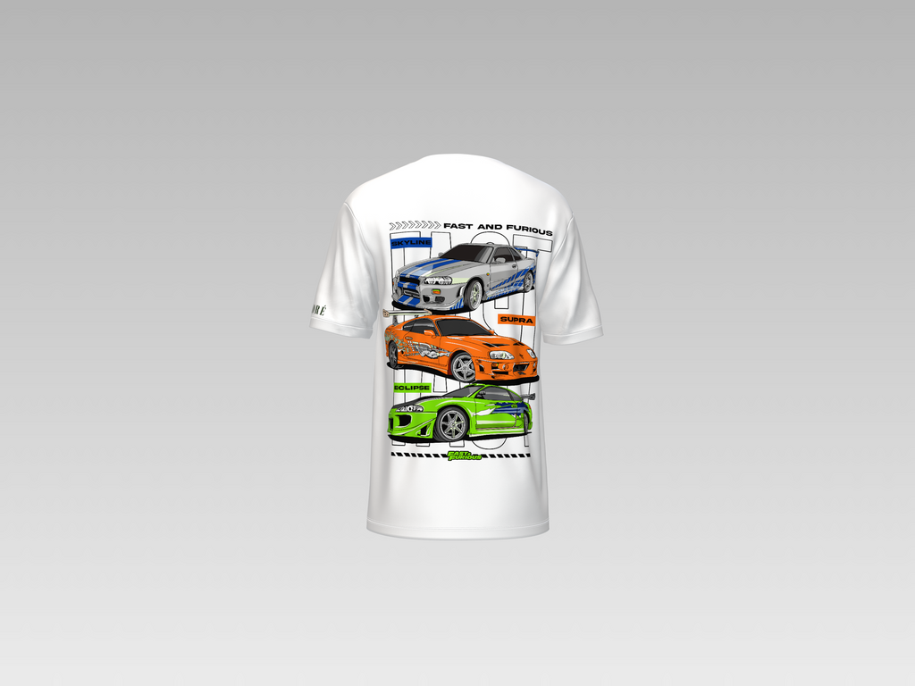 FAST AND FURIOUS SUPRA PRINTED T-SHIRT