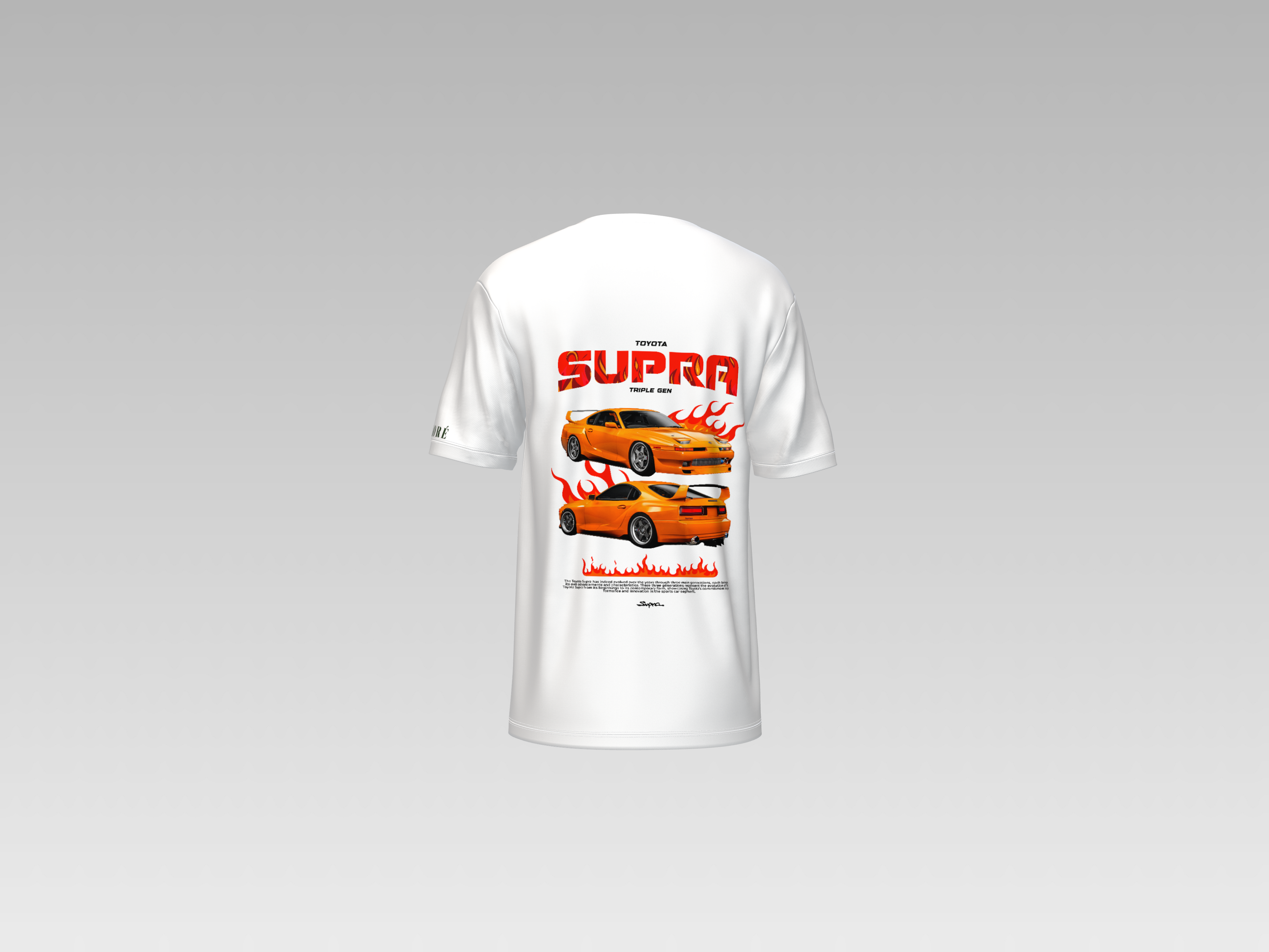 GEN 3 TOYOTA SUPRA PRINTED T-SHIRT