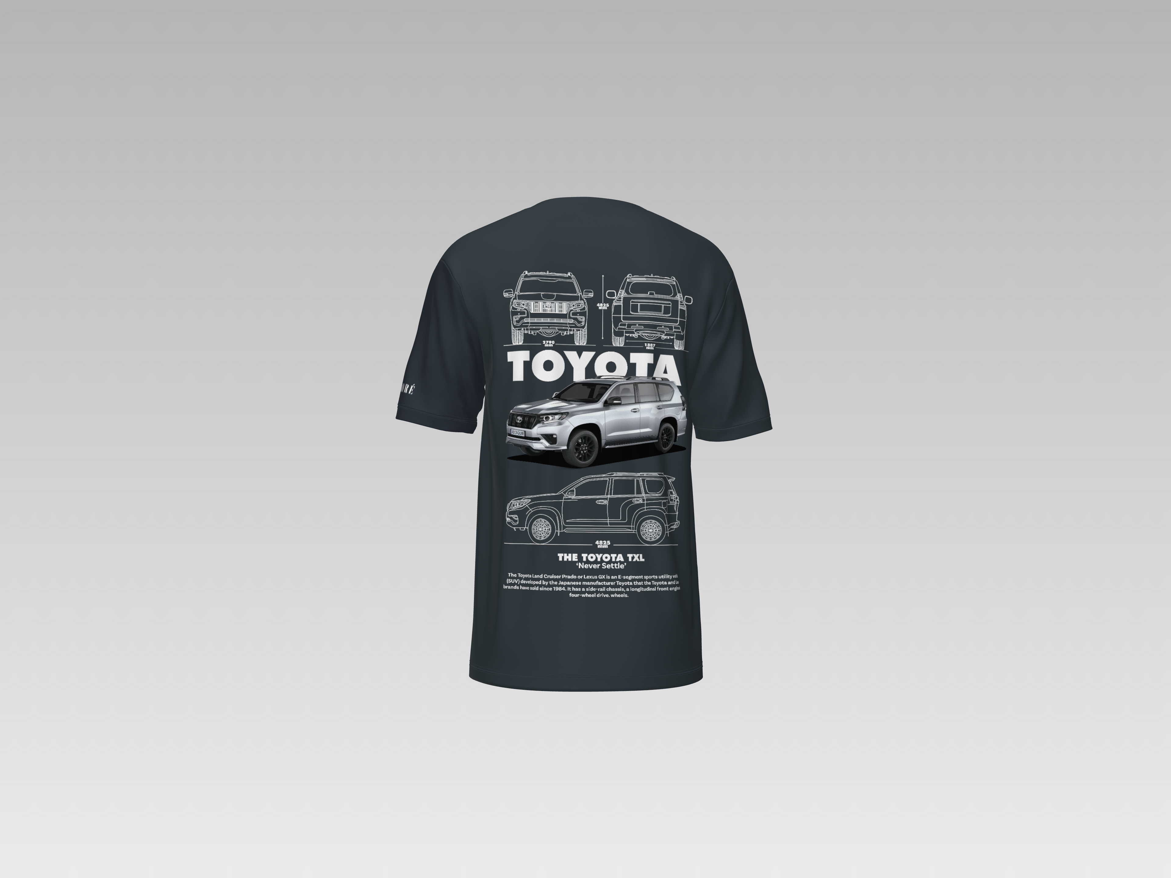 TOYOTA TXL PRINTED T-SHIRT