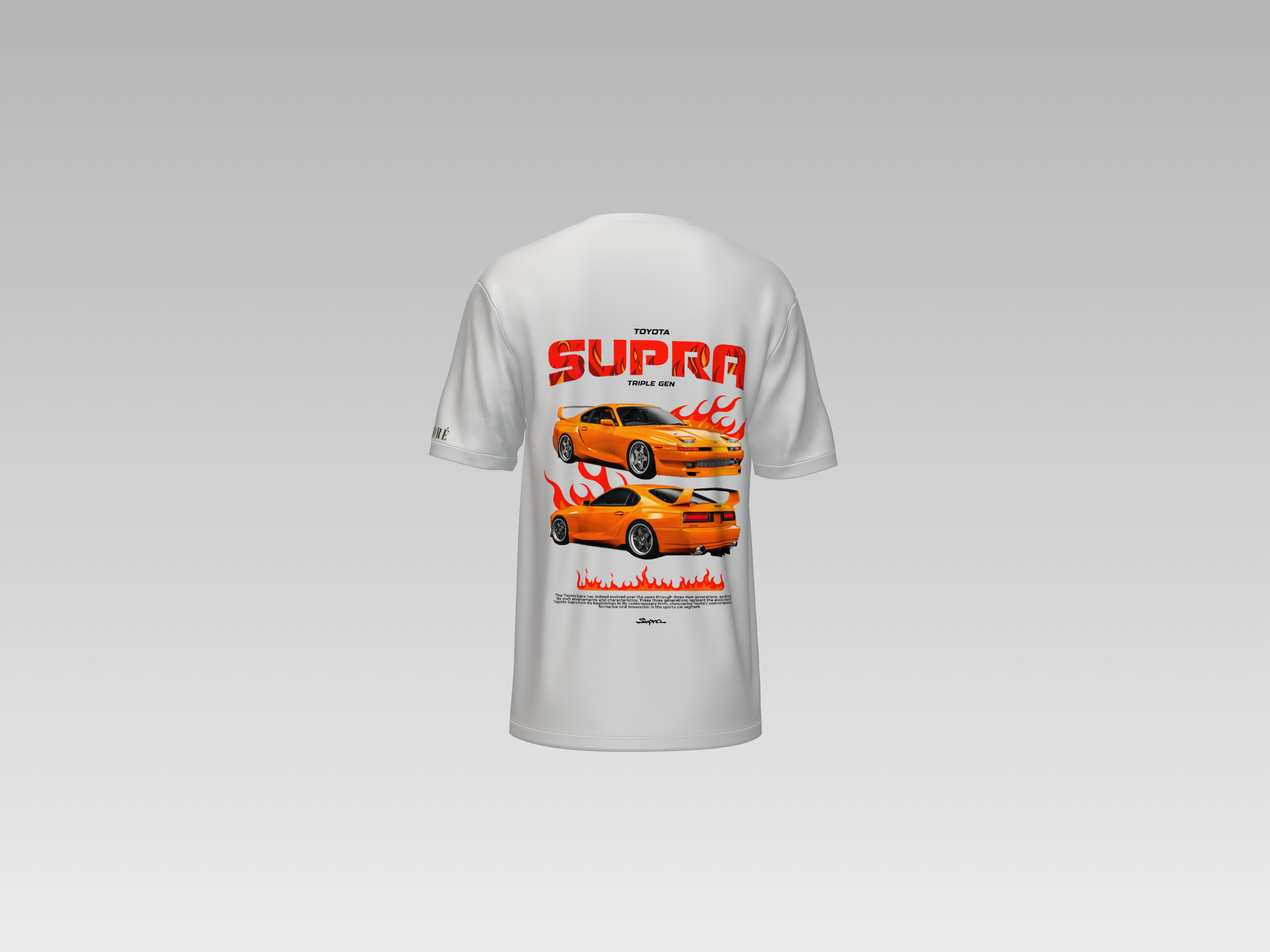 GEN 3 TOYOTA SUPRA PRINTED T-SHIRT