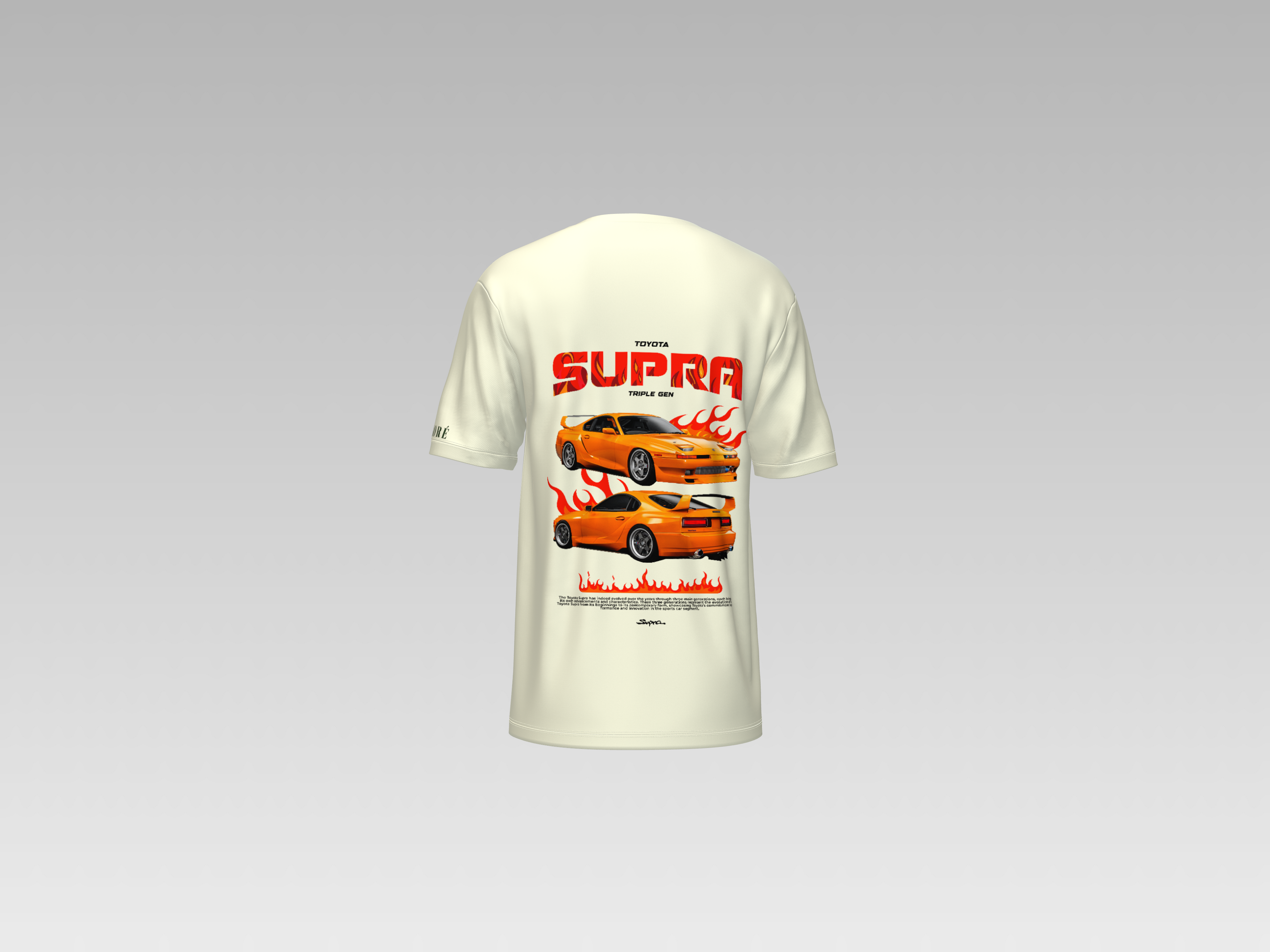 GEN 3 TOYOTA SUPRA PRINTED T-SHIRT